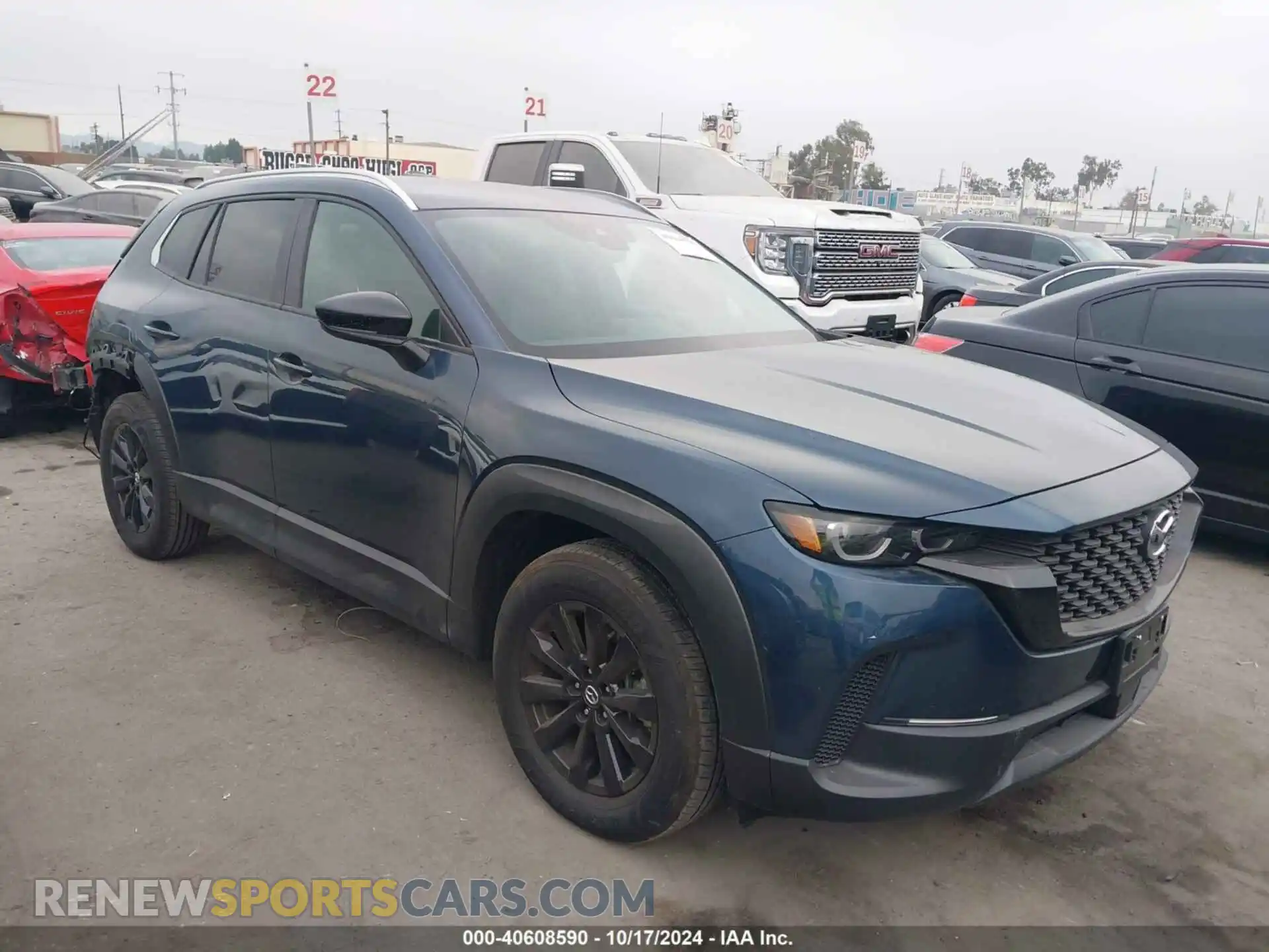 1 Photograph of a damaged car 7MMVABAM8RN220180 MAZDA CX-50 2024