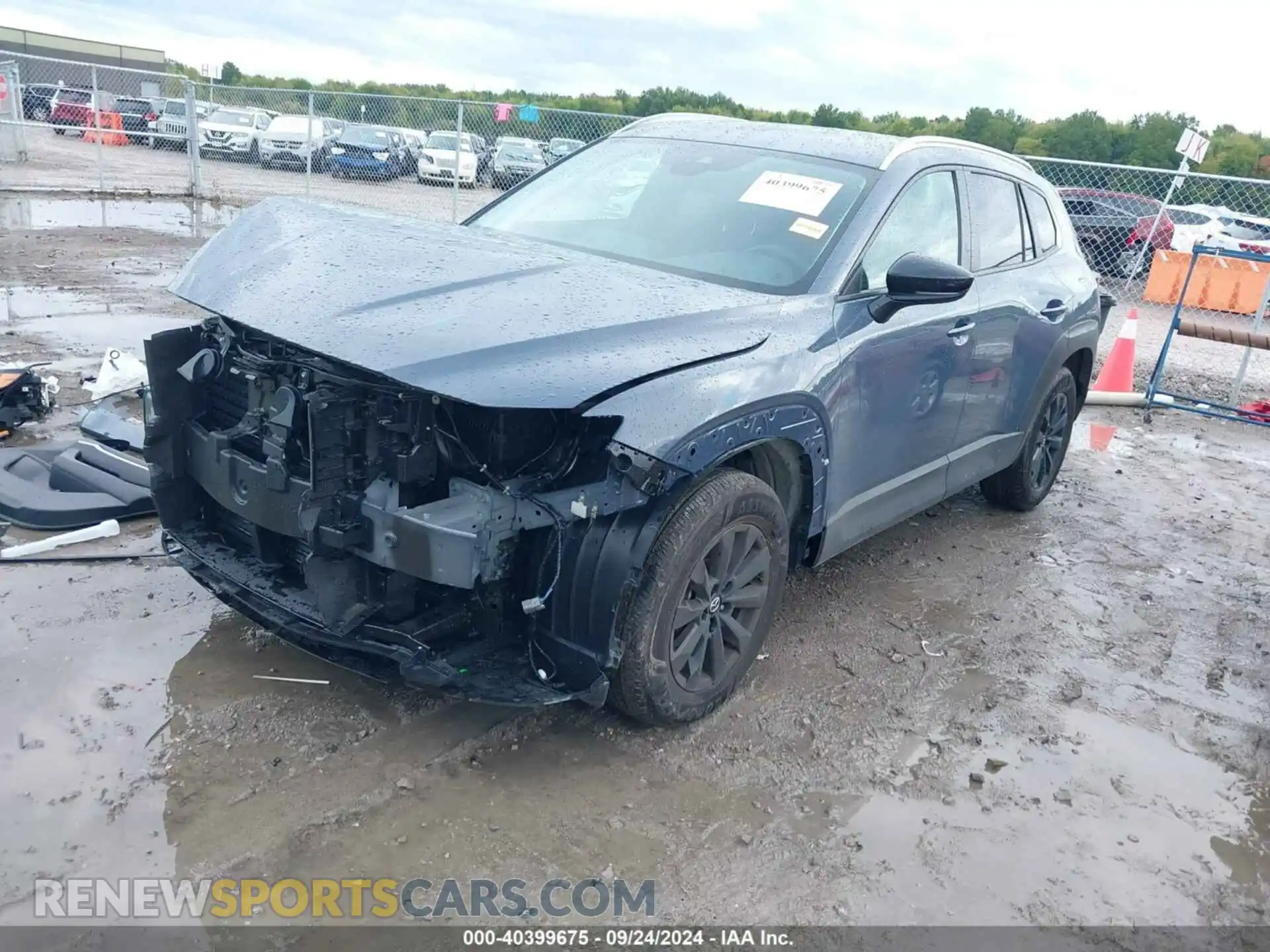 2 Photograph of a damaged car 7MMVABAM9RN203355 MAZDA CX-50 2024