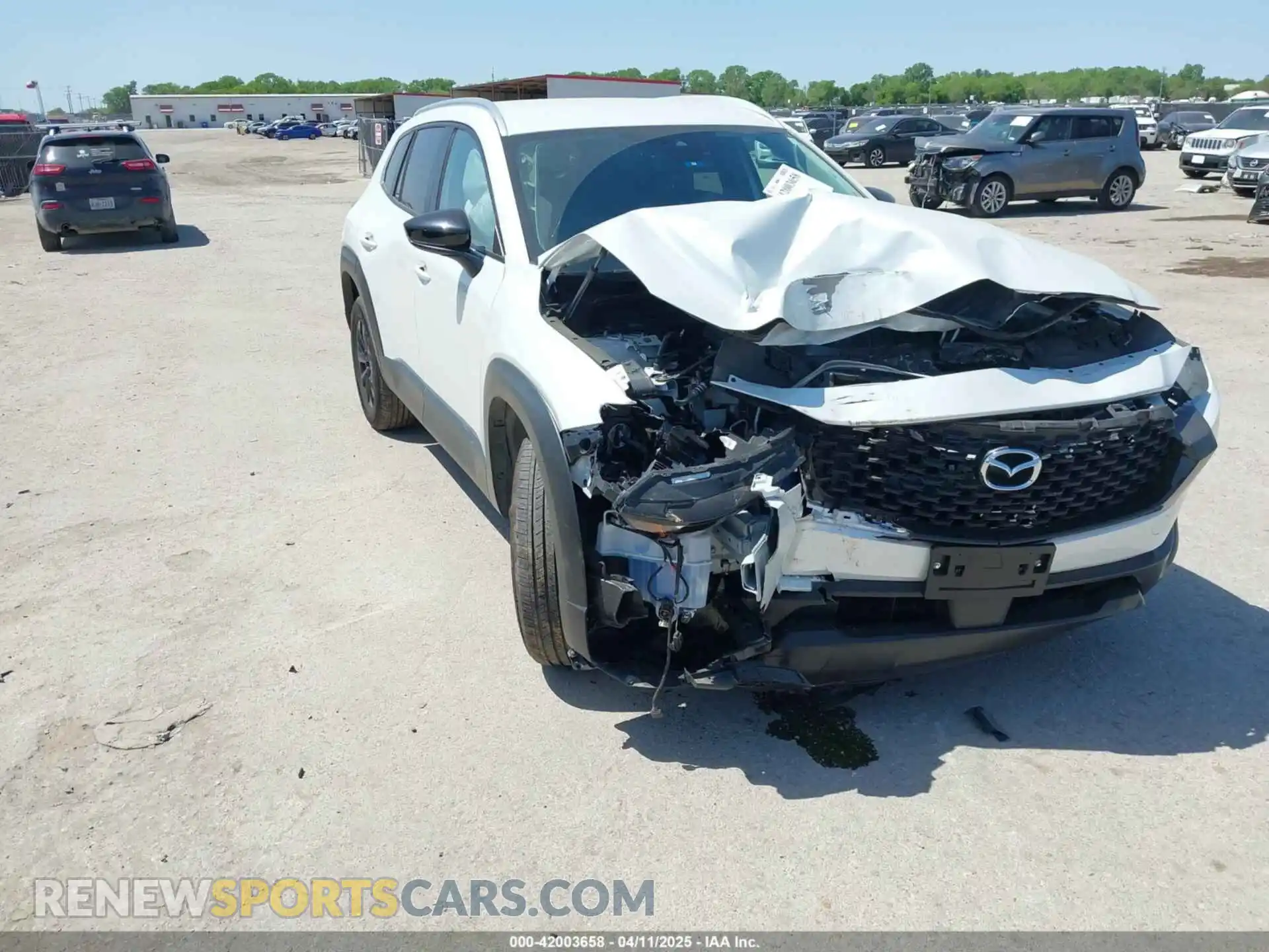1 Photograph of a damaged car 7MMVABAM9RN238736 MAZDA CX-50 2024