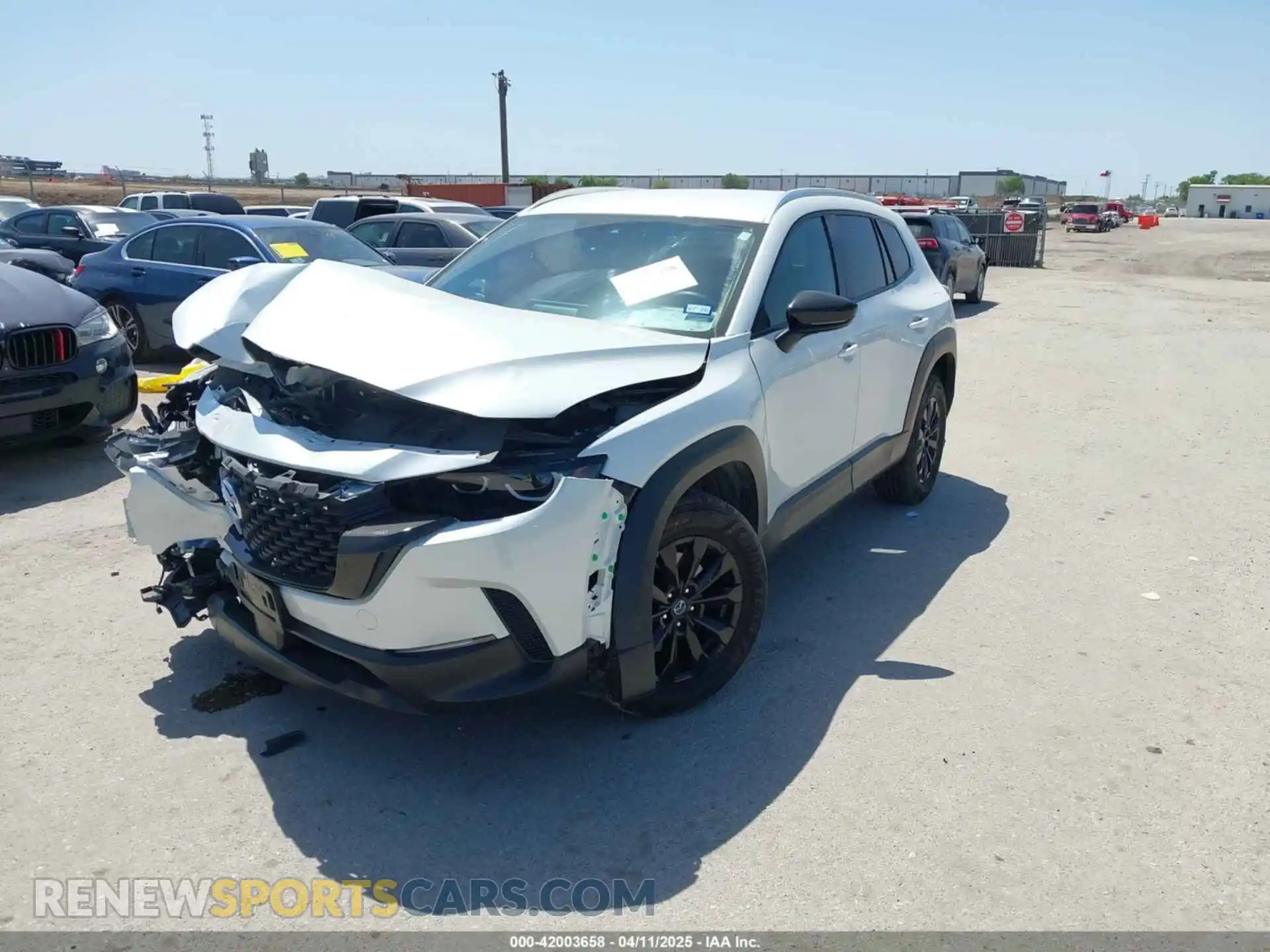 2 Photograph of a damaged car 7MMVABAM9RN238736 MAZDA CX-50 2024