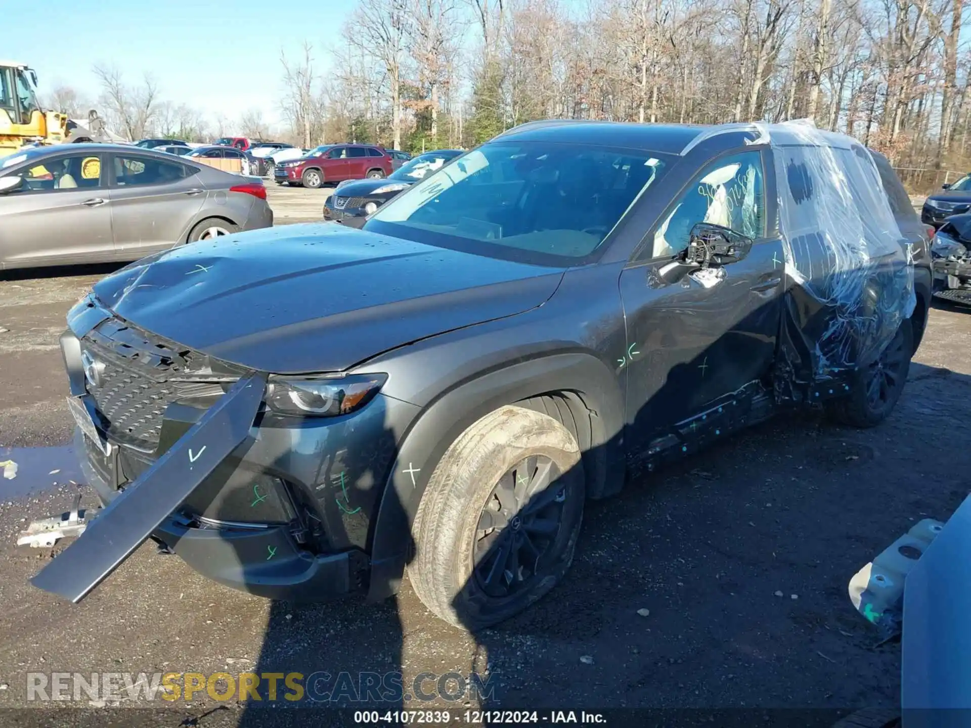 2 Photograph of a damaged car 7MMVABBM1RN196982 MAZDA CX-50 2024