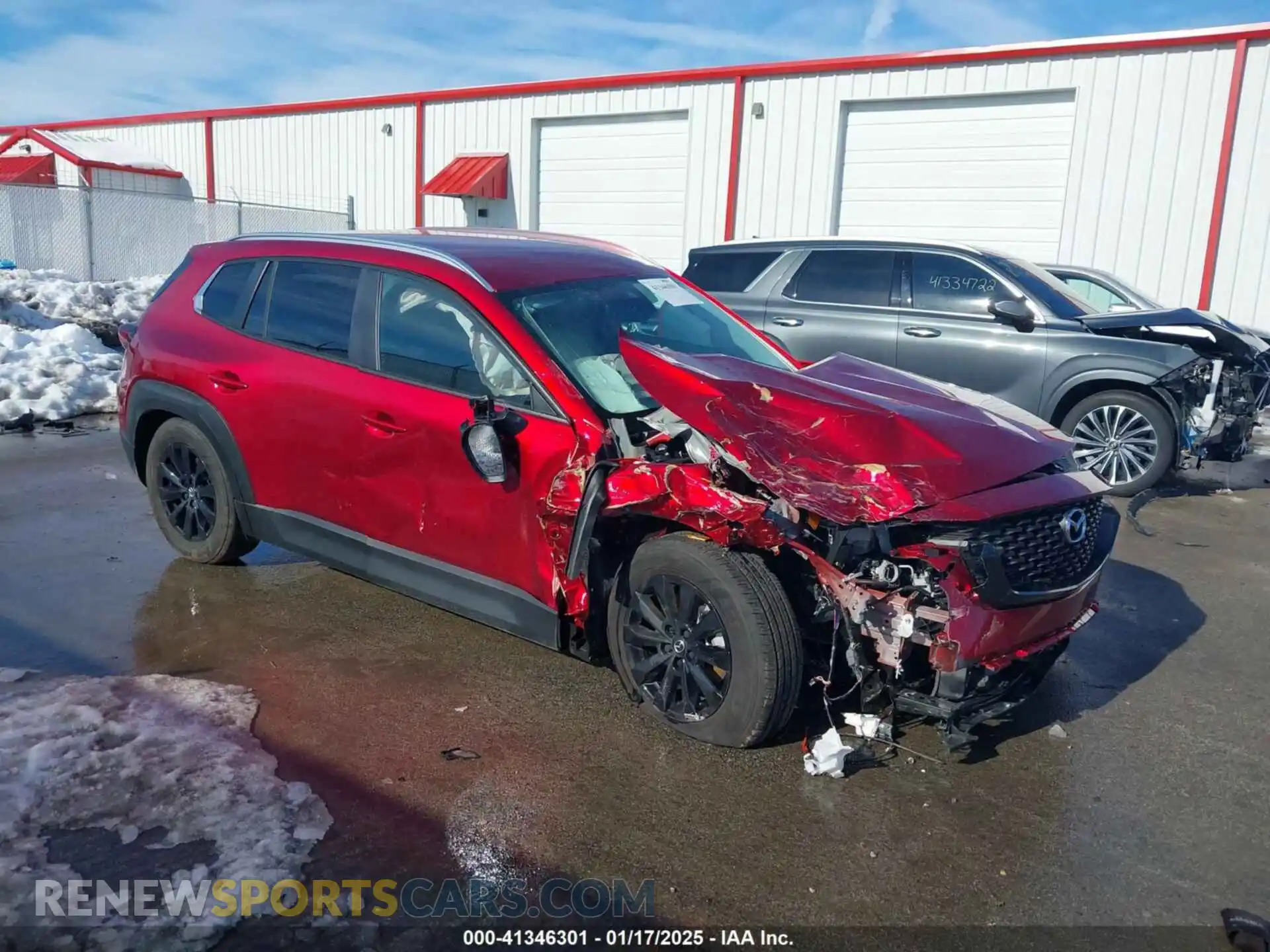 1 Photograph of a damaged car 7MMVABBM3RN233997 MAZDA CX-50 2024