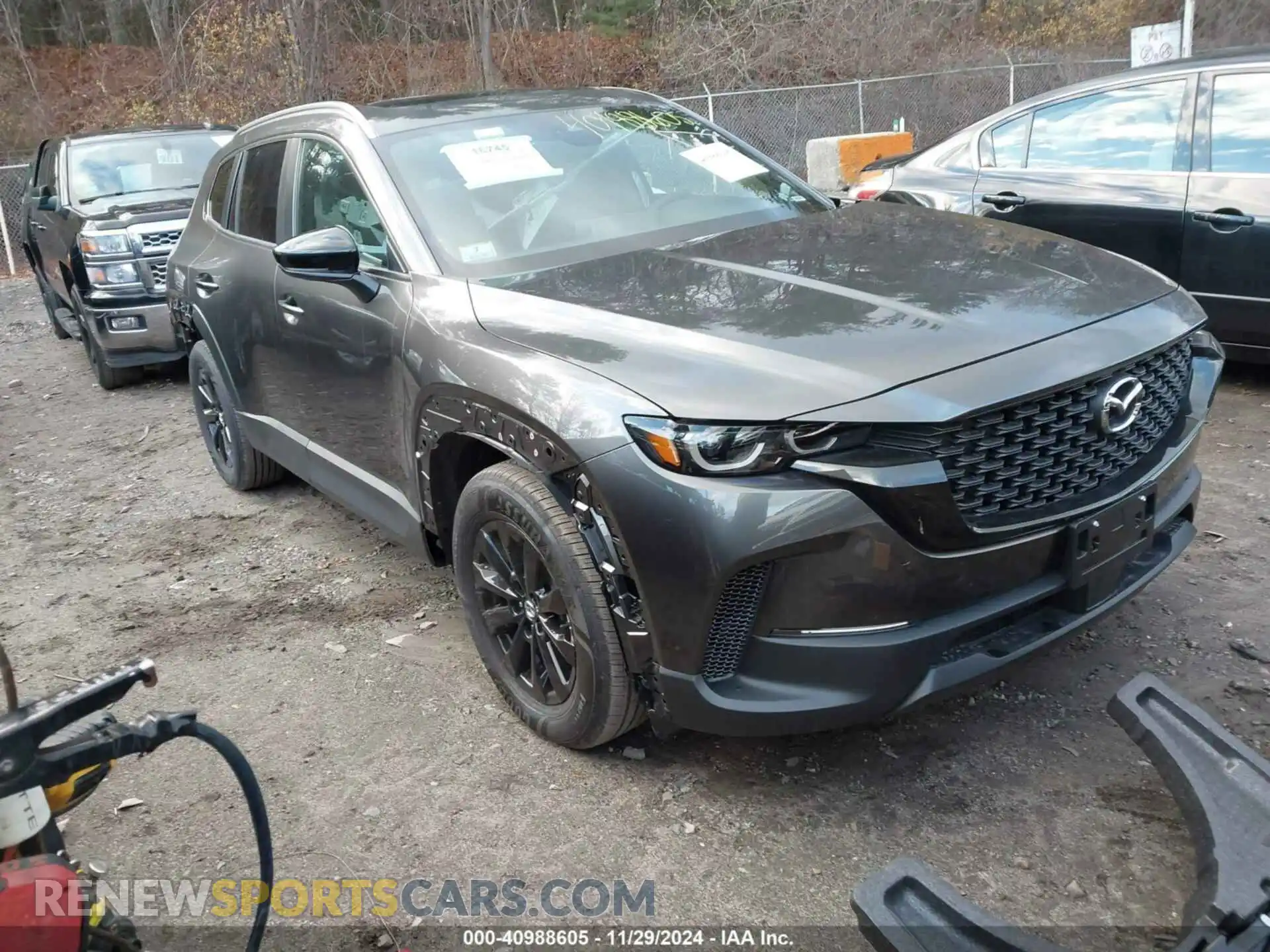 1 Photograph of a damaged car 7MMVABDM0RN239303 MAZDA CX-50 2024