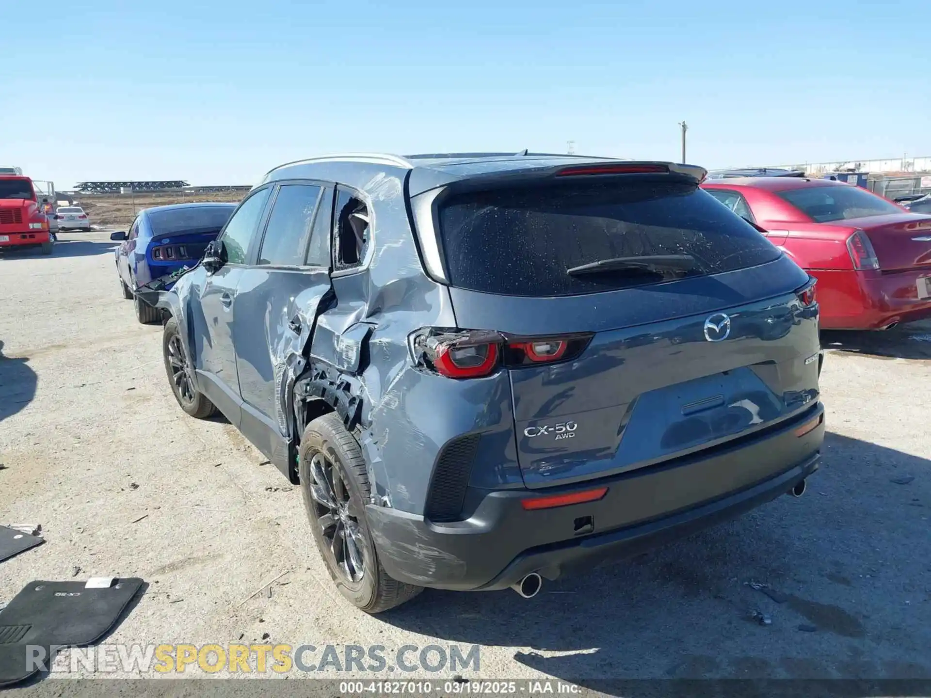 3 fotografías del automóvil dañado 7MMVABDMXRN194094 MAZDA CX-50 2024
