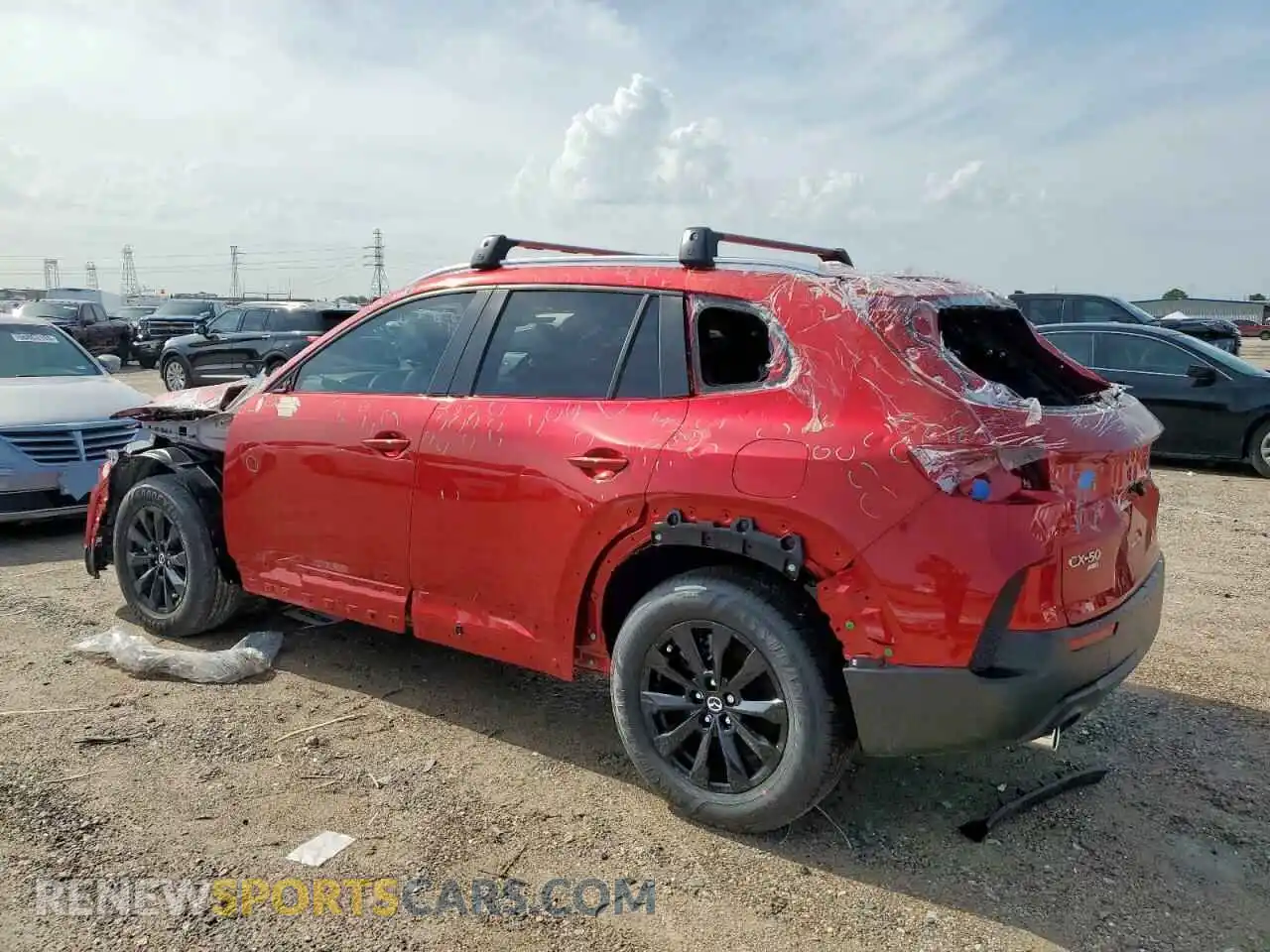2 Photograph of a damaged car 7MMVABAM2SN332351 MAZDA CX-50 2025