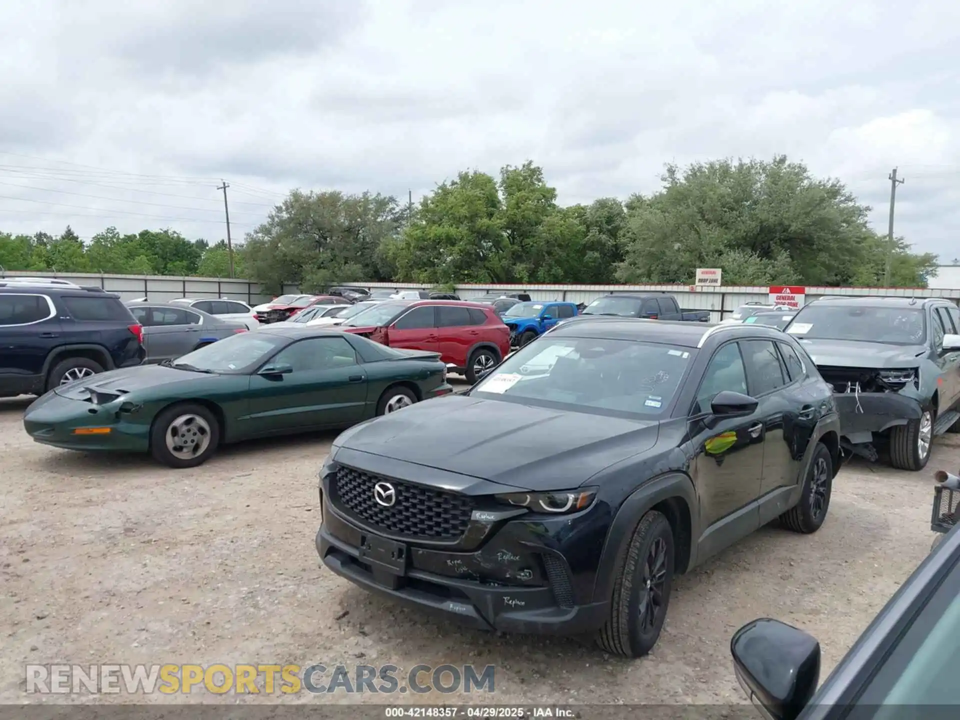 2 Photograph of a damaged car 7MMVABBM7SN341657 MAZDA CX-50 2025