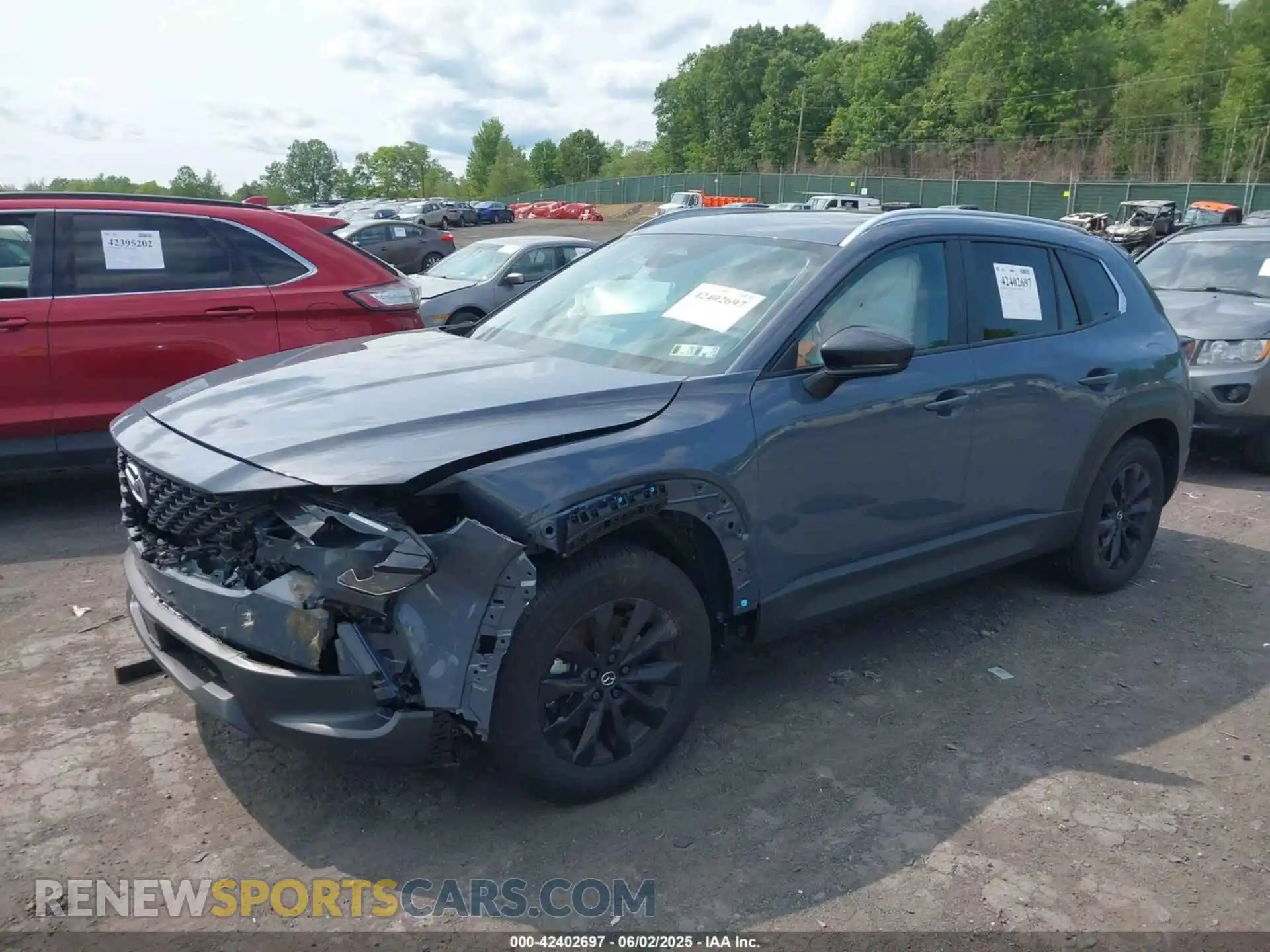 2 Photograph of a damaged car 7MMVABDM3SN359621 MAZDA CX-50 2025