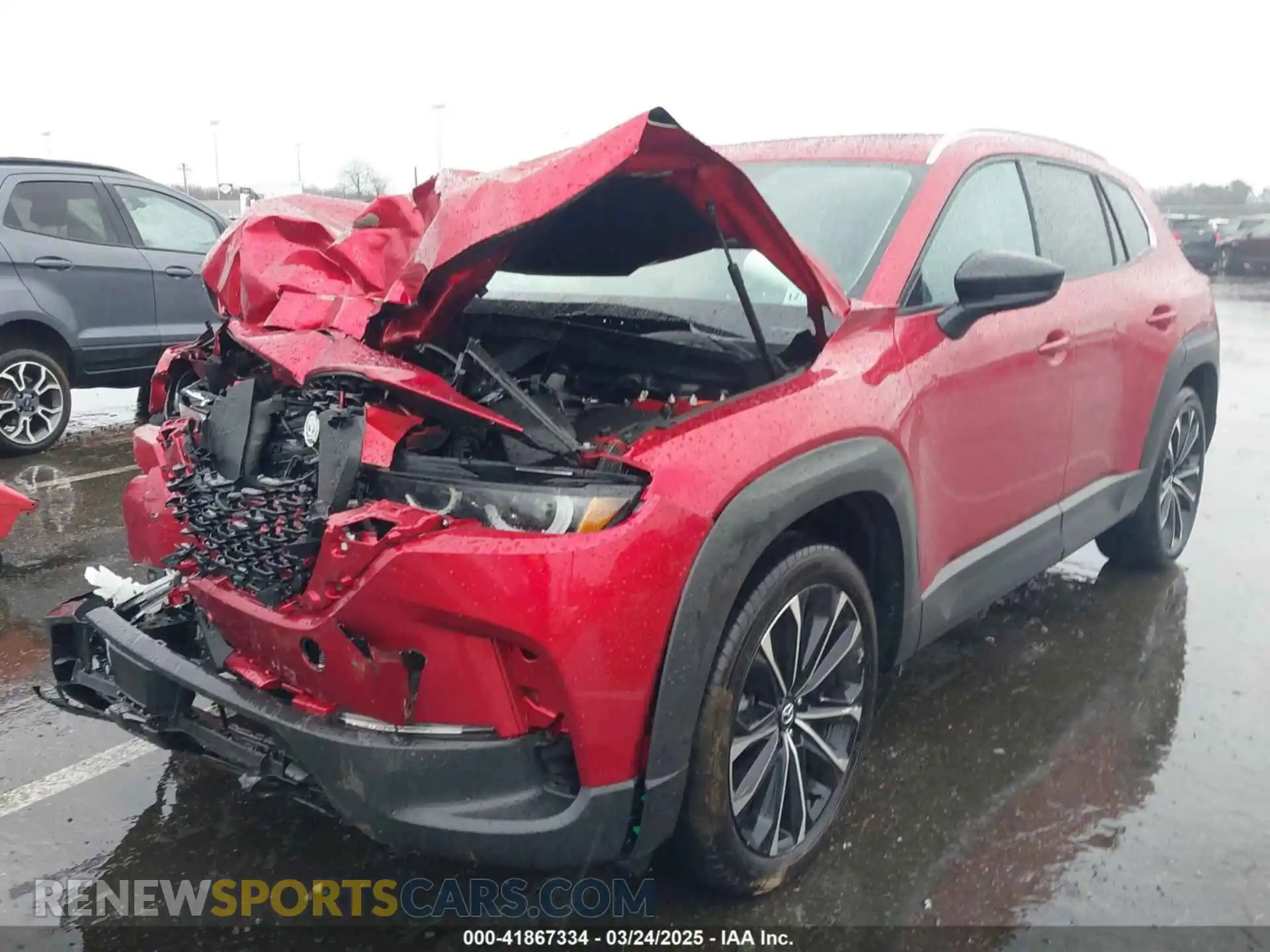 2 Photograph of a damaged car 7MMVABDY3SN329439 MAZDA CX-50 2025