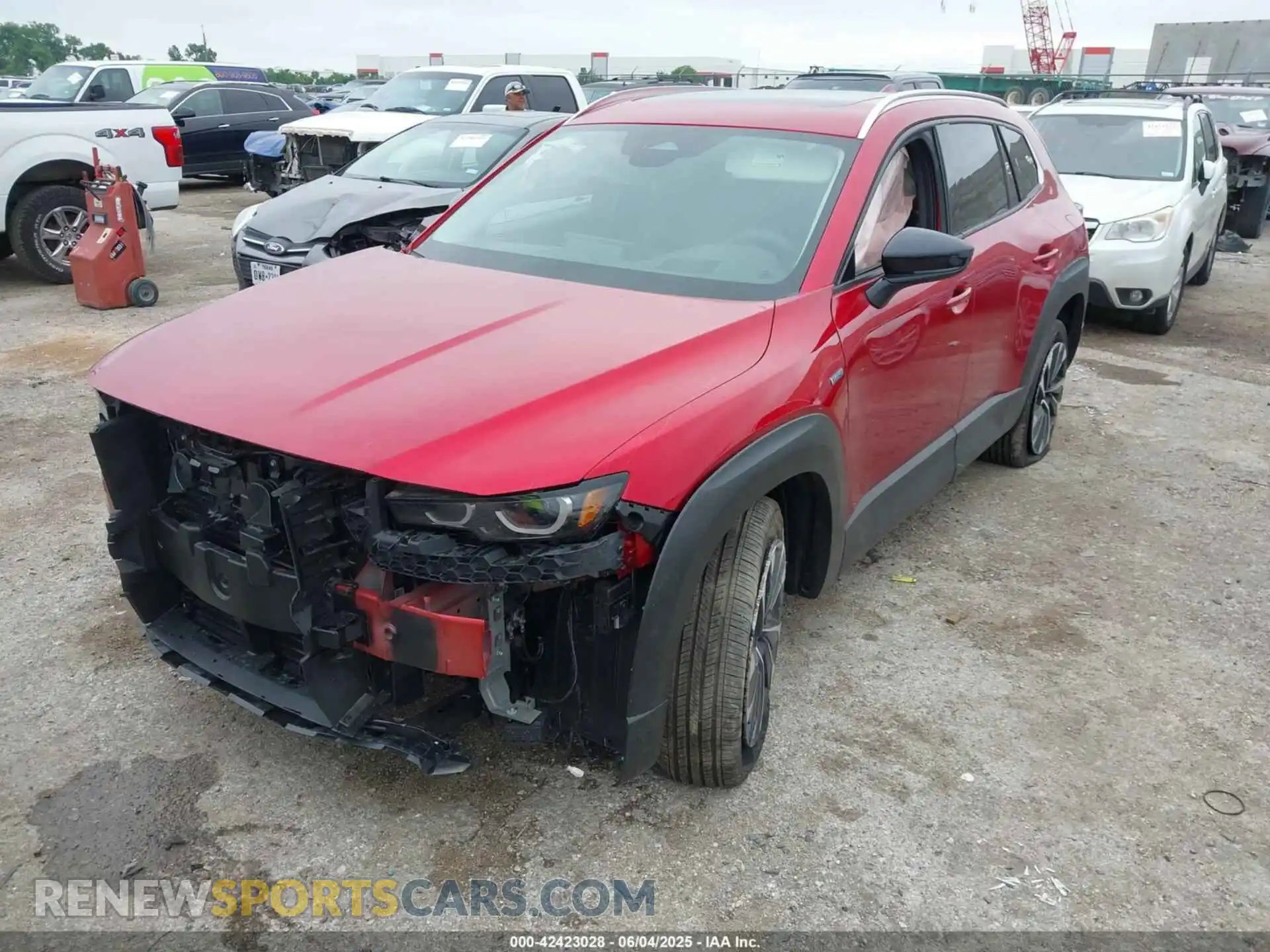 2 Photograph of a damaged car 7MMVAAEW0SN108176 MAZDA CX-50 HYBRID 2025