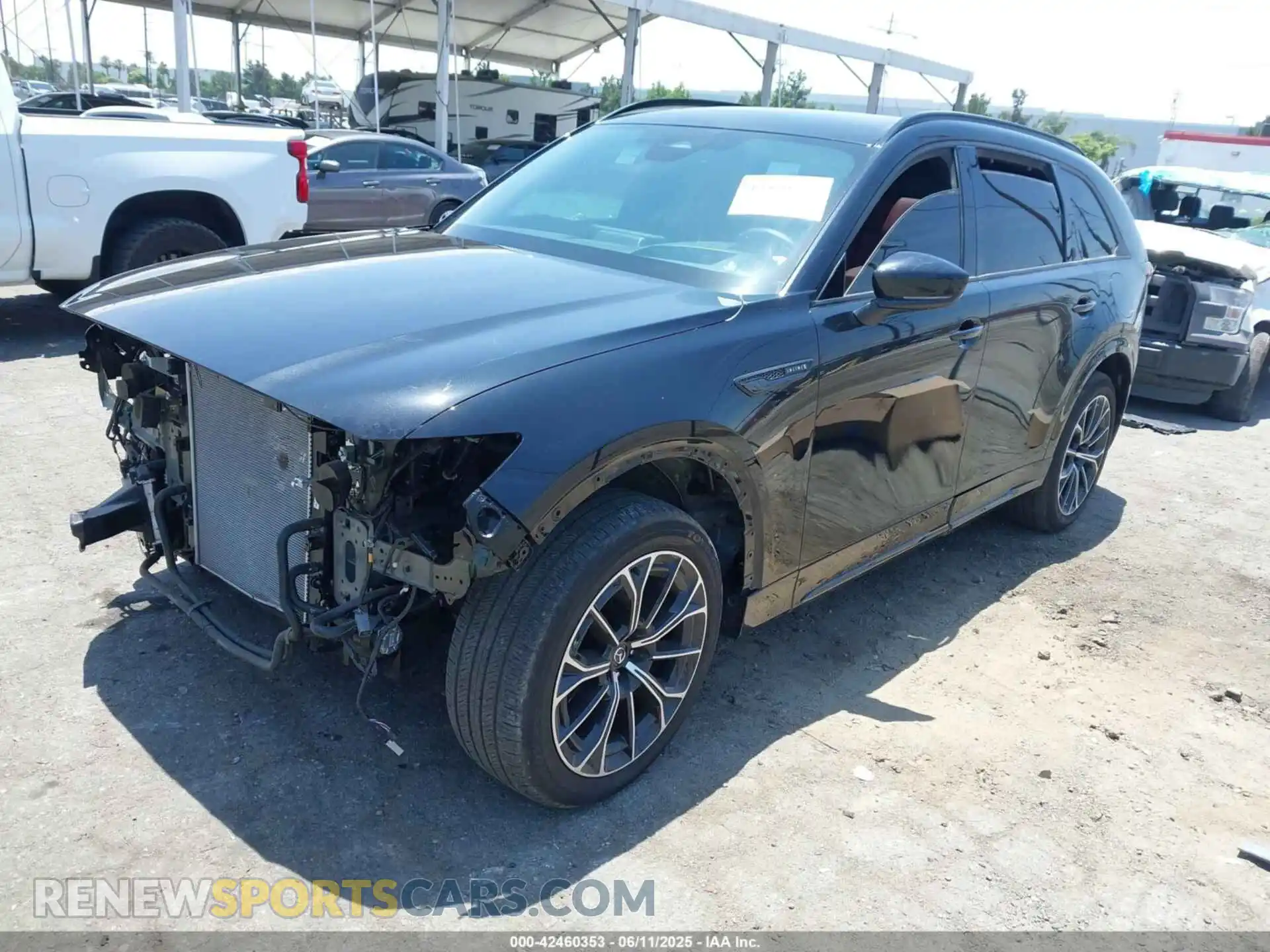 2 Photograph of a damaged car JM3KJDHC2S1103517 MAZDA CX-70 2025