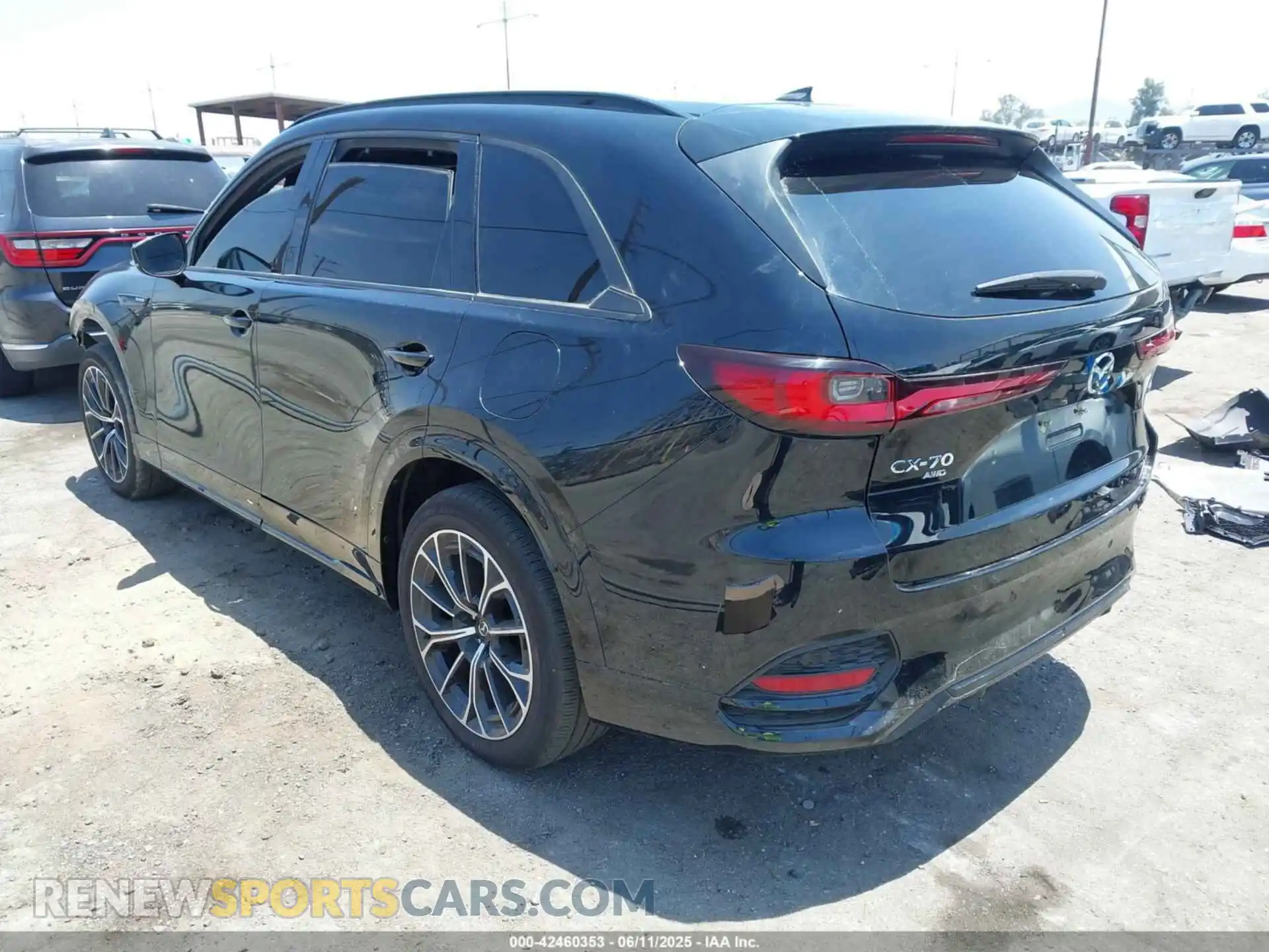 3 Photograph of a damaged car JM3KJDHC2S1103517 MAZDA CX-70 2025