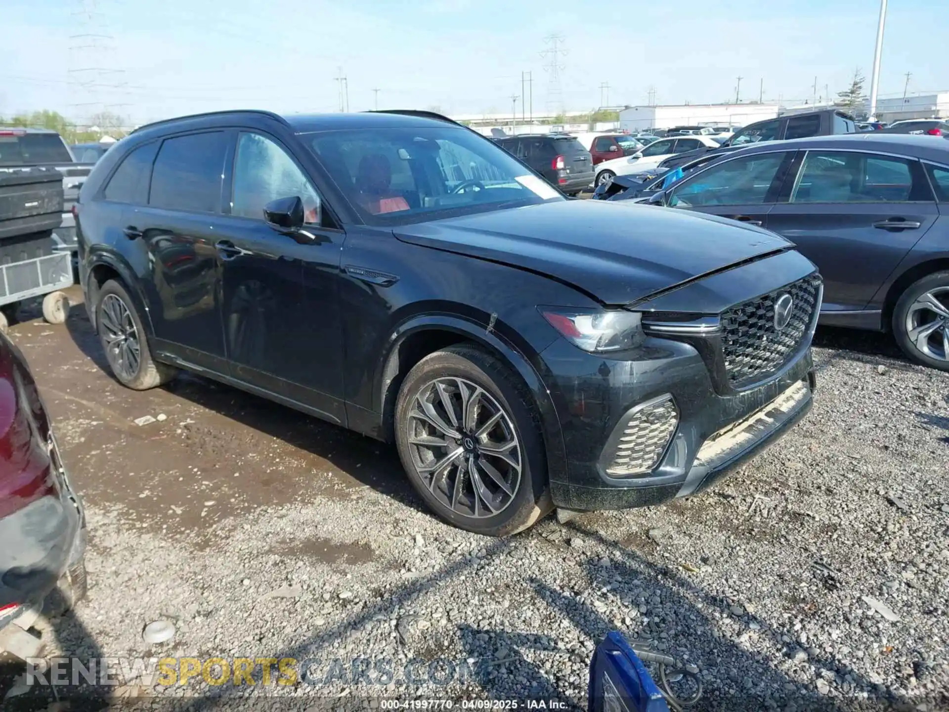 1 Photograph of a damaged car JM3KJDHC3S1101758 MAZDA CX-70 2025