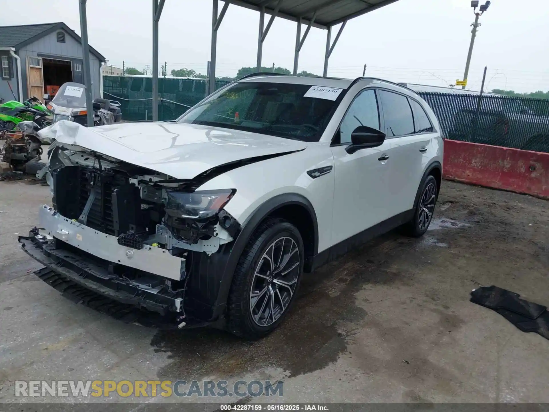 2 Photograph of a damaged car JM3KJEHA6S1111740 MAZDA CX-70 PHEV 2025