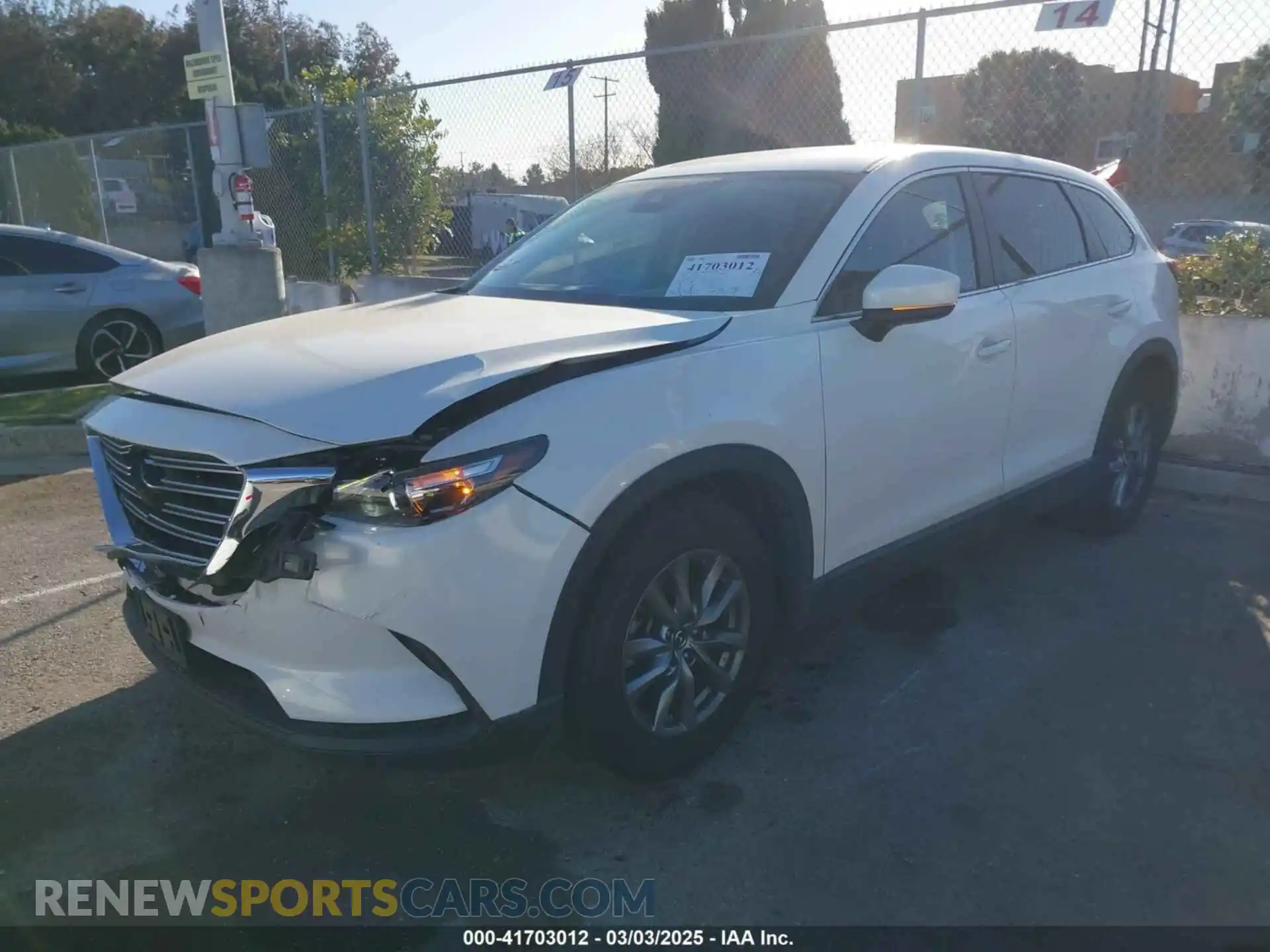 2 Photograph of a damaged car JM3TCABY9K0309019 MAZDA CX-9 2019