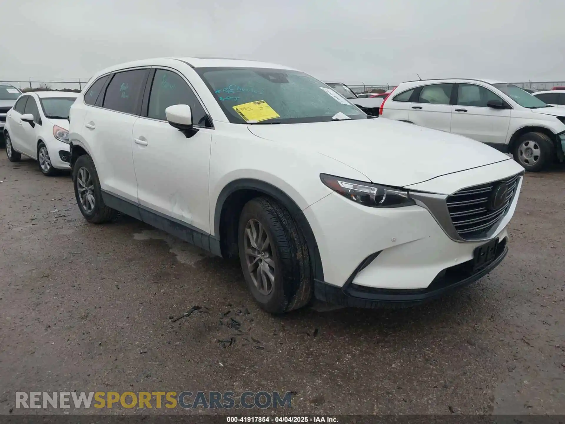 1 Photograph of a damaged car JM3TCACY2K0328347 MAZDA CX-9 2019