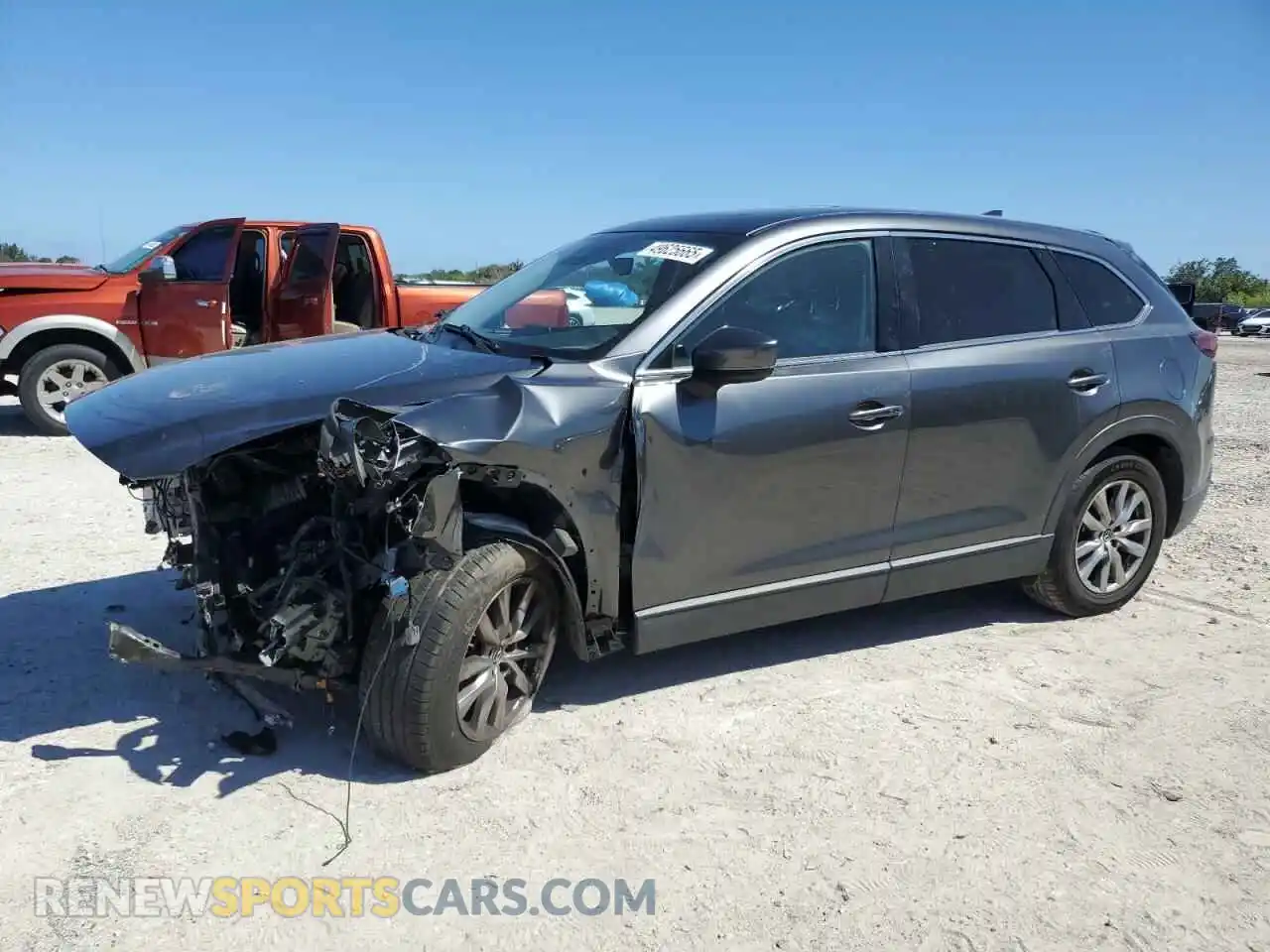 1 Photograph of a damaged car JM3TCACY6K0332787 MAZDA CX-9 2019