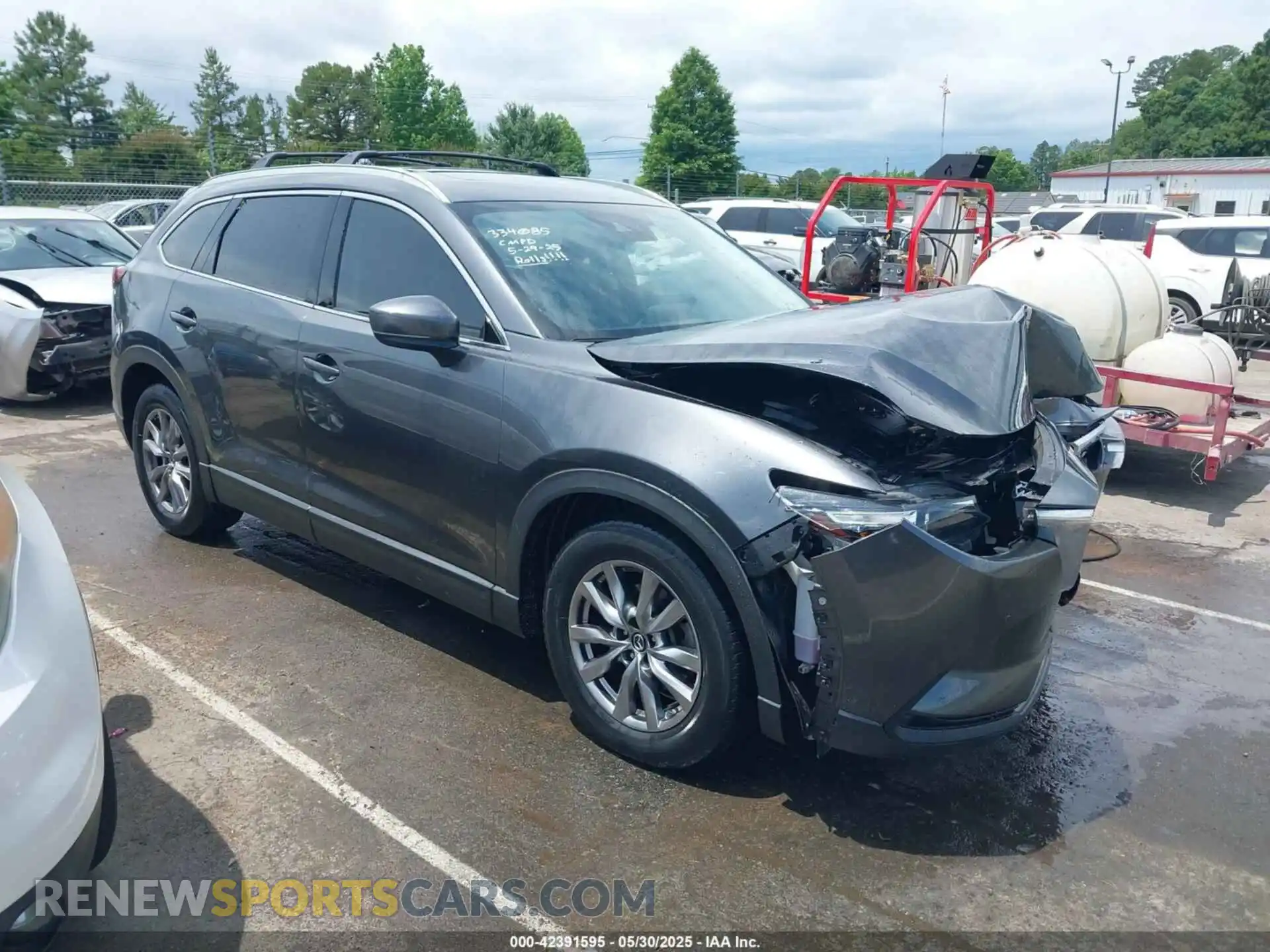 1 Photograph of a damaged car JM3TCACY6K0334085 MAZDA CX-9 2019