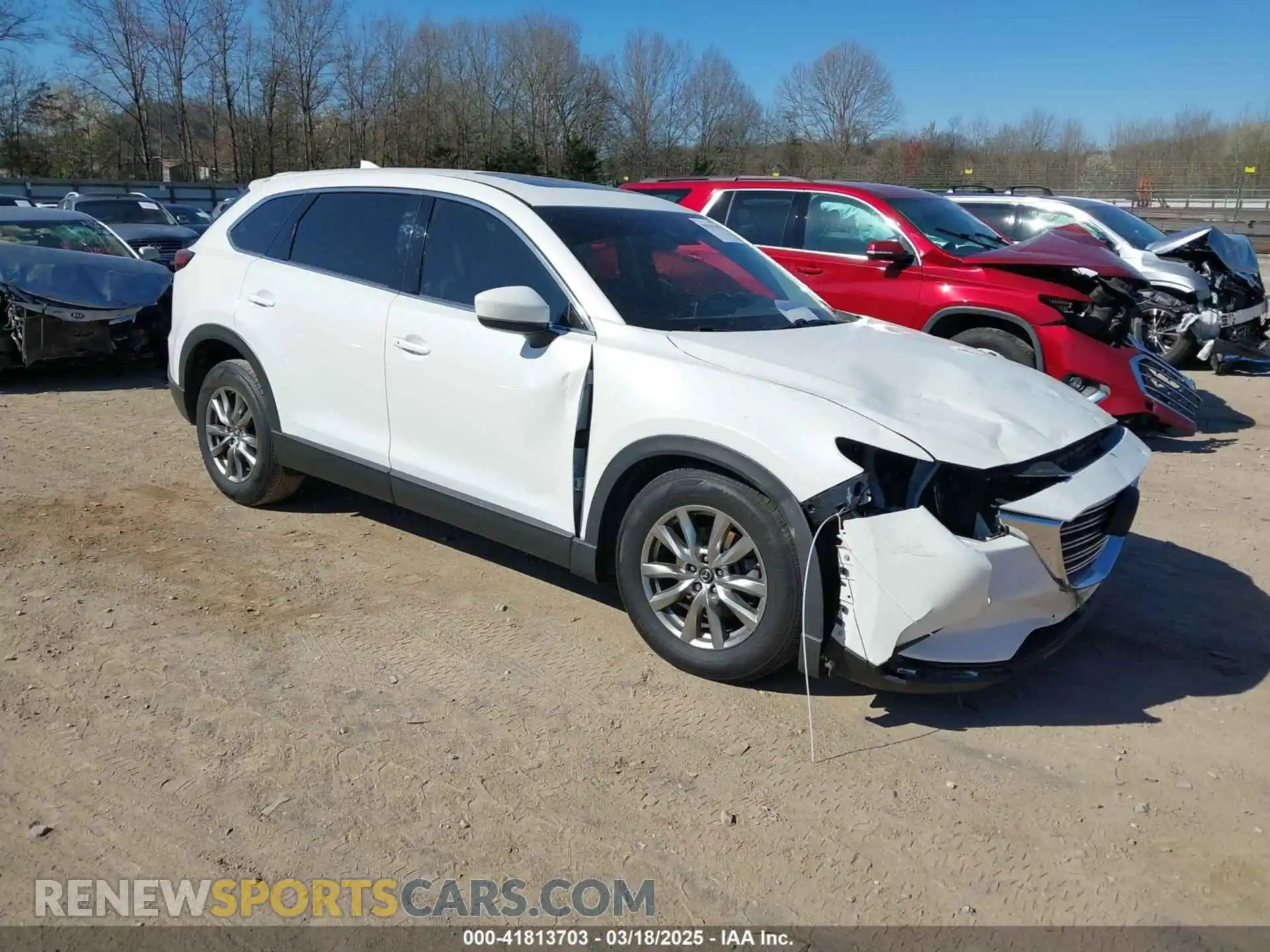 1 Photograph of a damaged car JM3TCACY7K0303928 MAZDA CX-9 2019