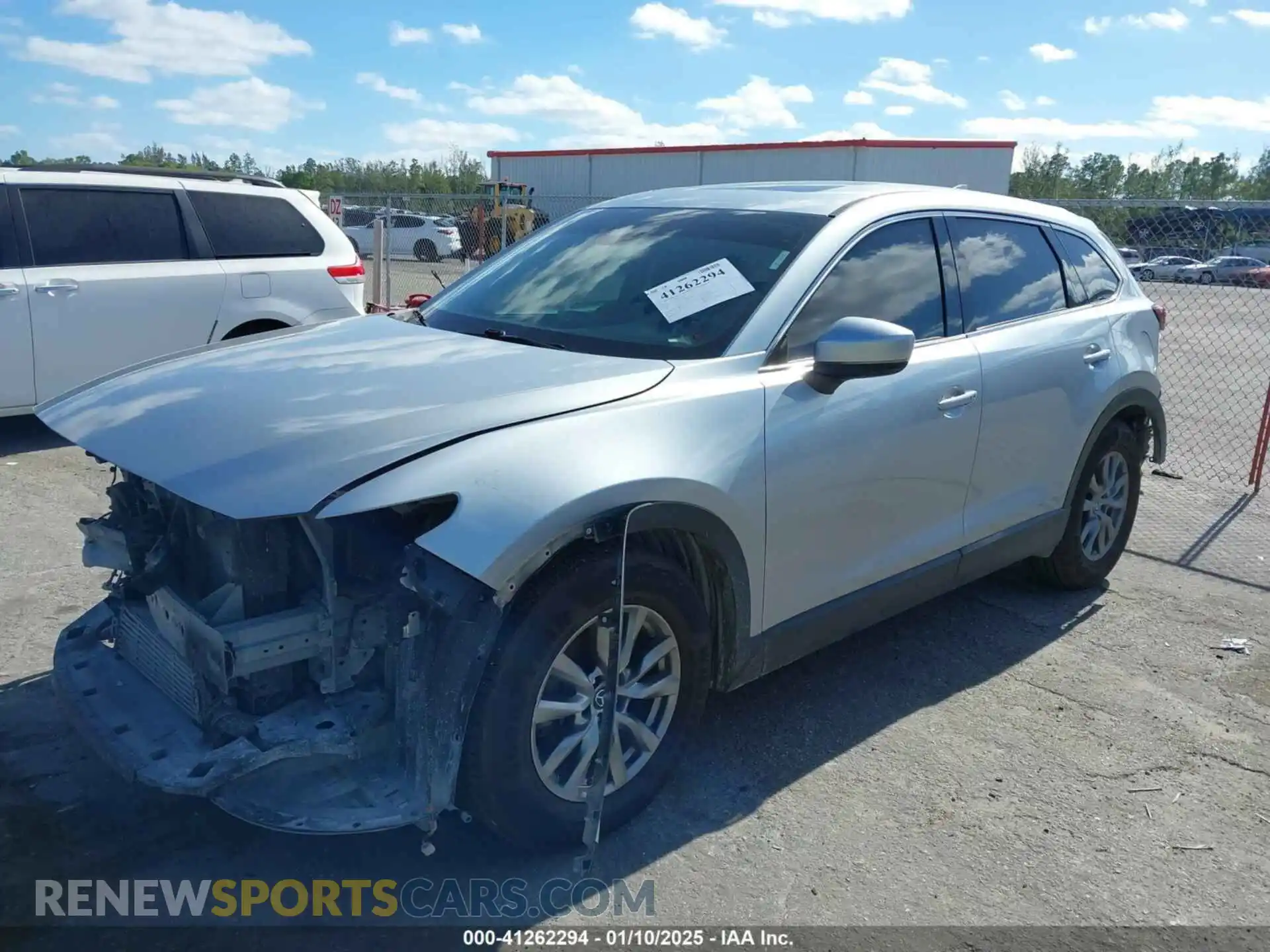 2 Photograph of a damaged car JM3TCACY7K0315898 MAZDA CX-9 2019