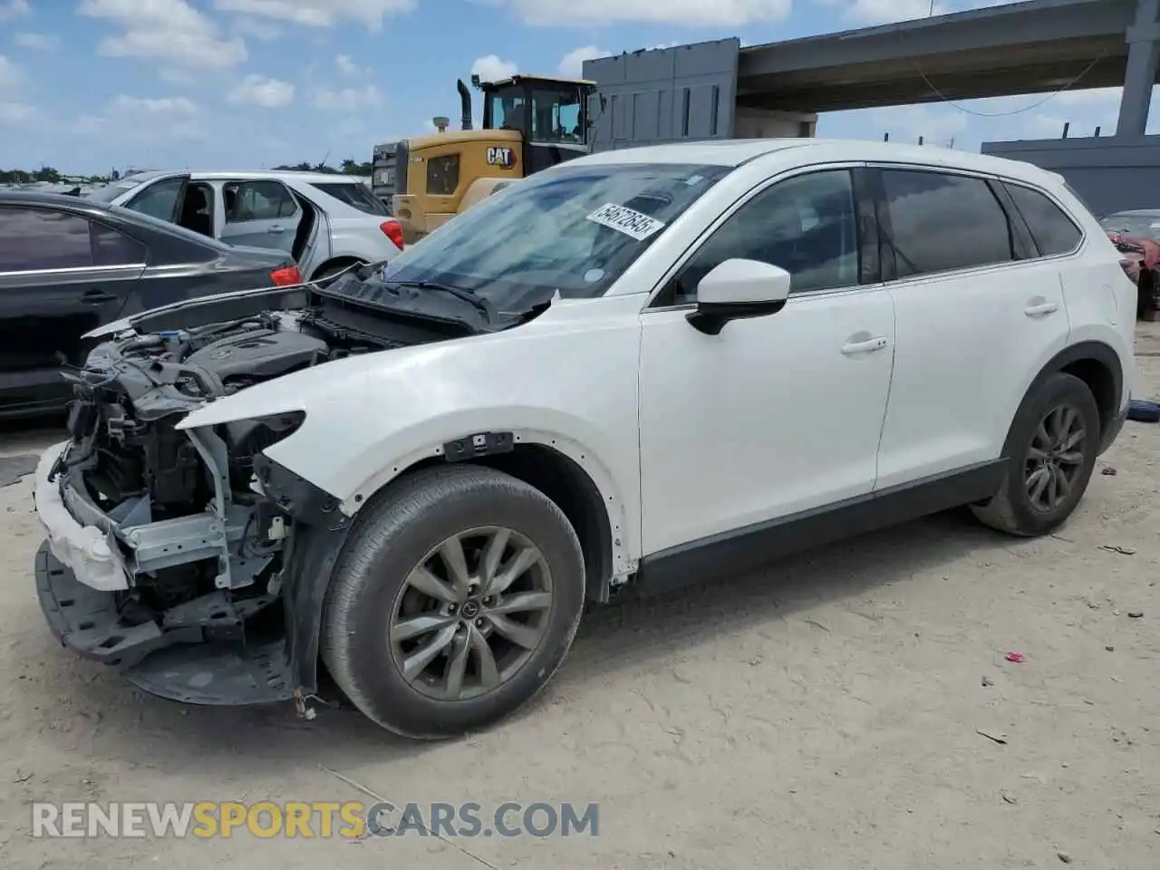 1 Photograph of a damaged car JM3TCACY7K0329882 MAZDA CX-9 2019