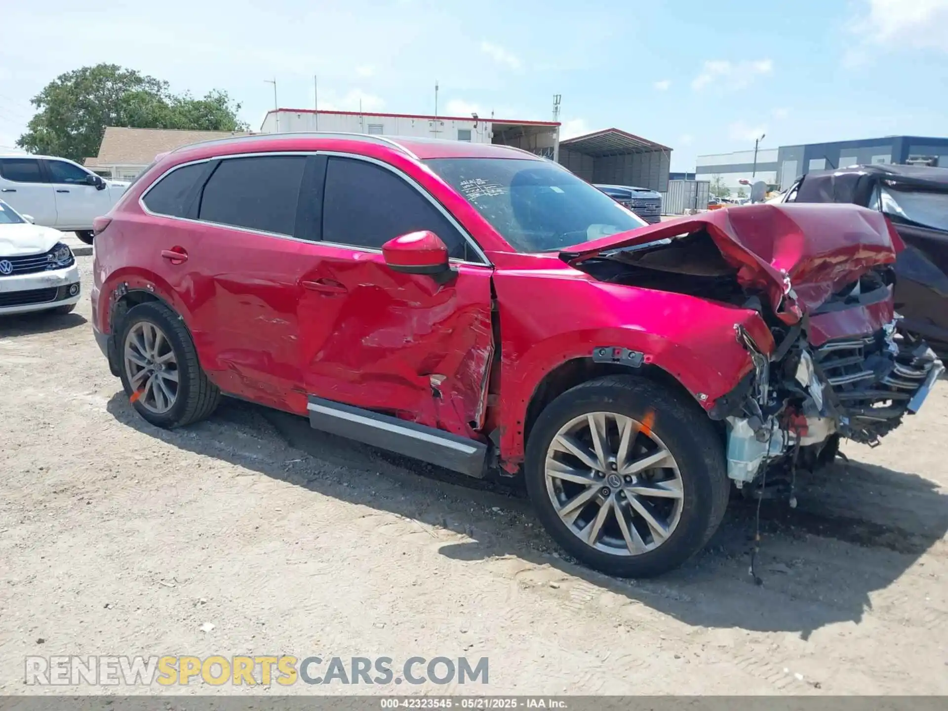 1 Photograph of a damaged car JM3TCADY5K0302436 MAZDA CX-9 2019