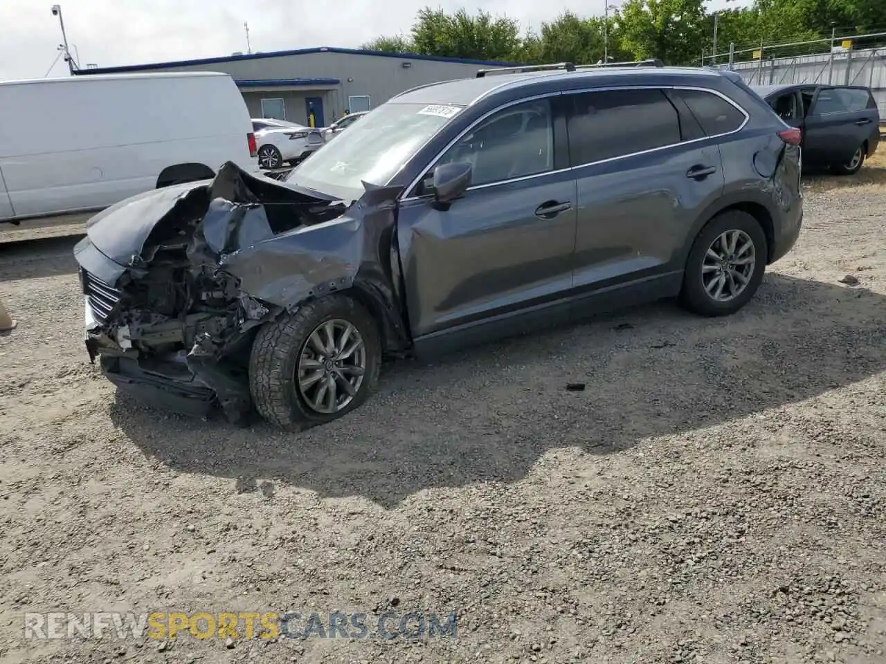 1 Photograph of a damaged car JM3TCBCY0K0309947 MAZDA CX-9 2019