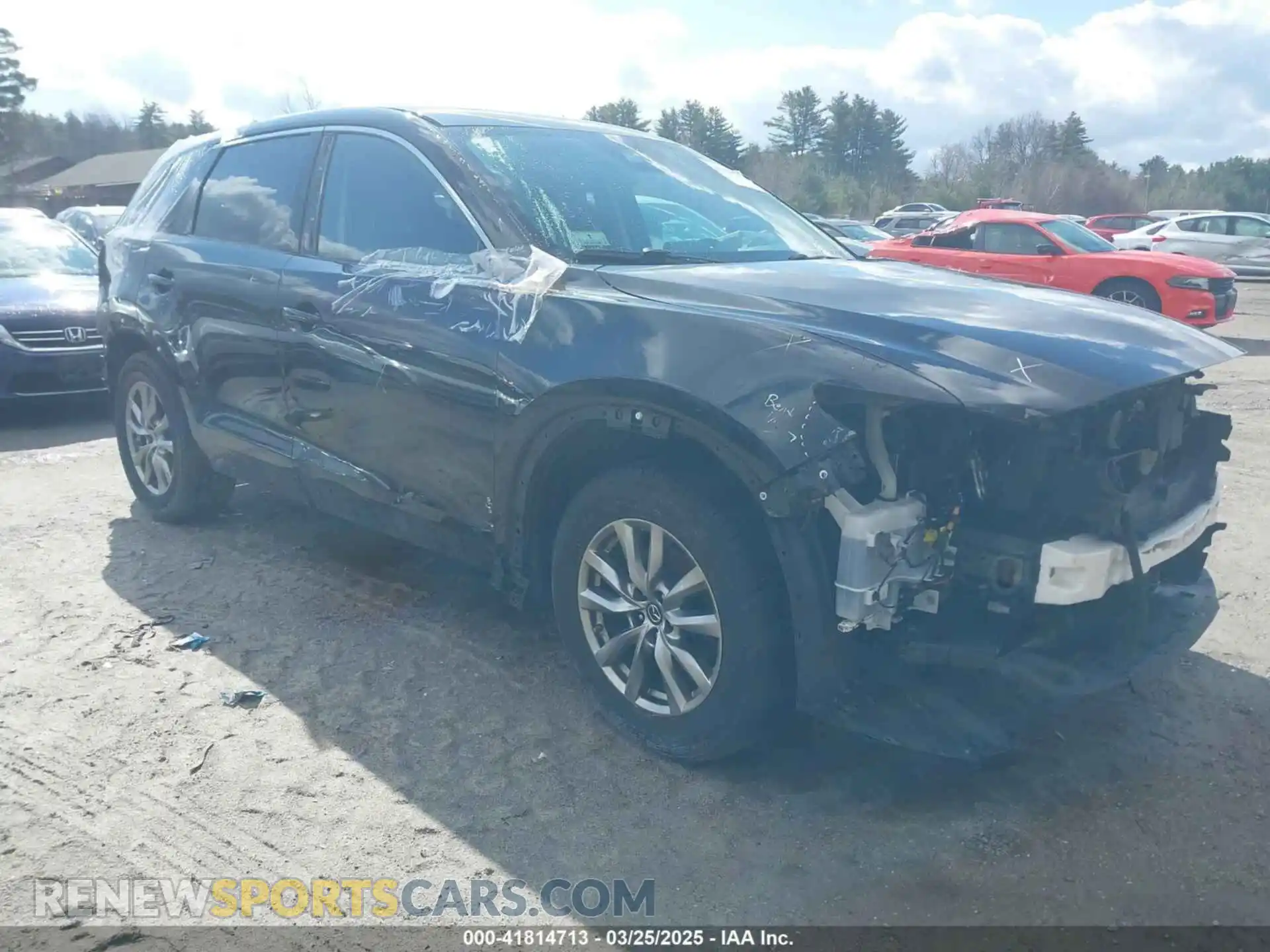 1 Photograph of a damaged car JM3TCBCY0K0317028 MAZDA CX-9 2019
