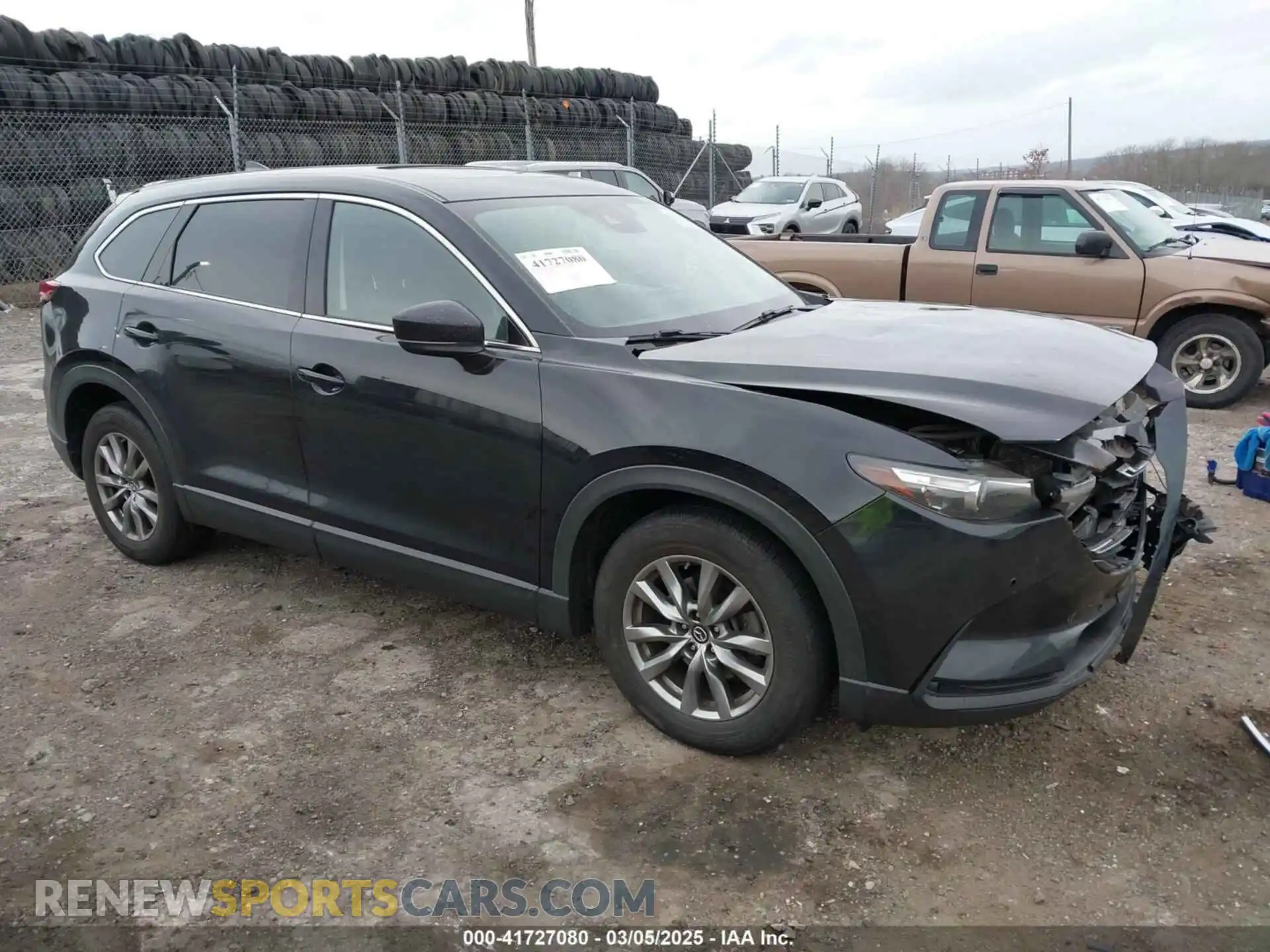1 Photograph of a damaged car JM3TCBCY2K0326376 MAZDA CX-9 2019