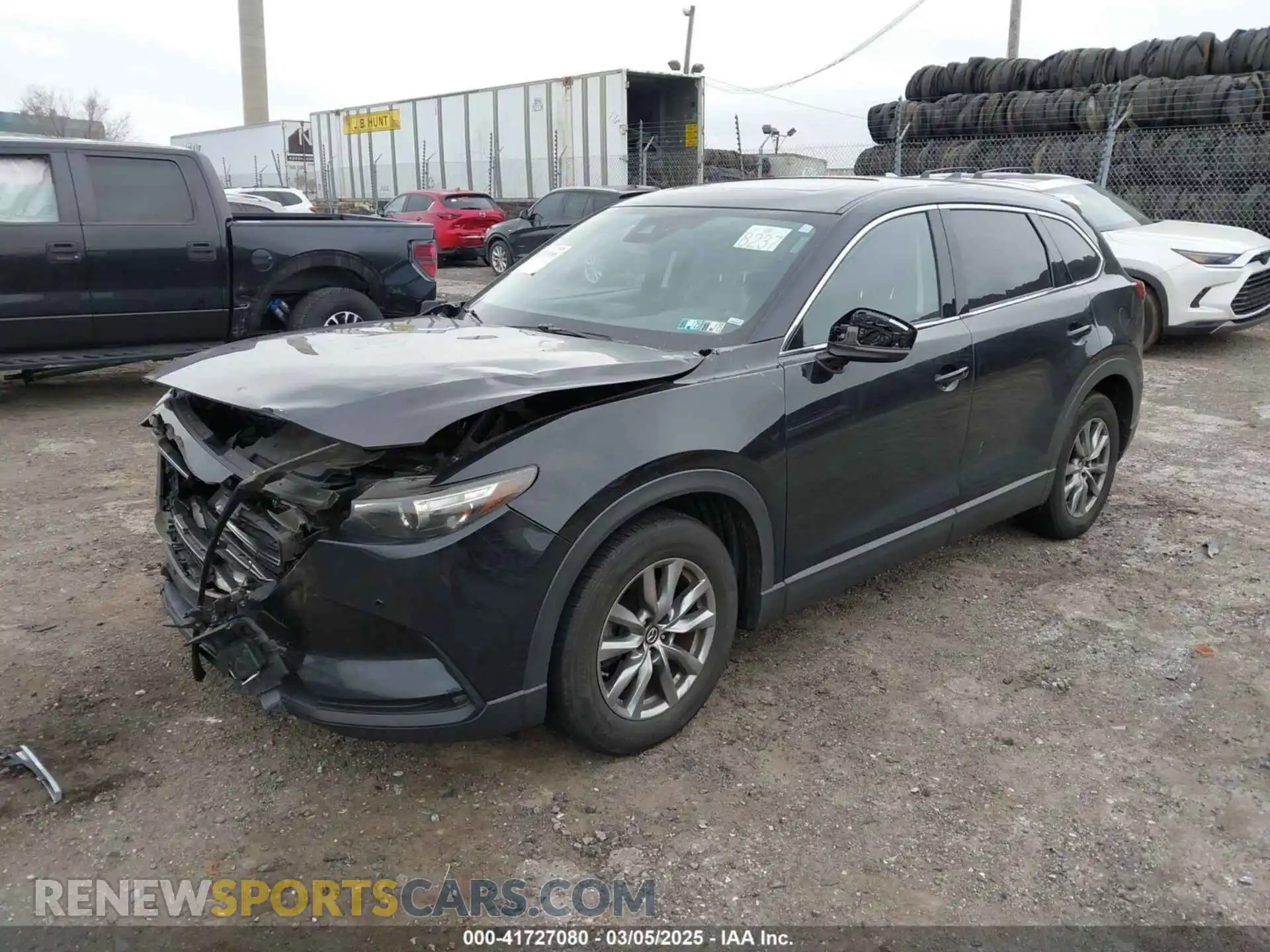 2 Photograph of a damaged car JM3TCBCY2K0326376 MAZDA CX-9 2019