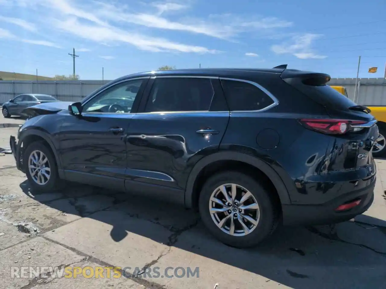2 Photograph of a damaged car JM3TCBCY3K0304421 MAZDA CX-9 2019