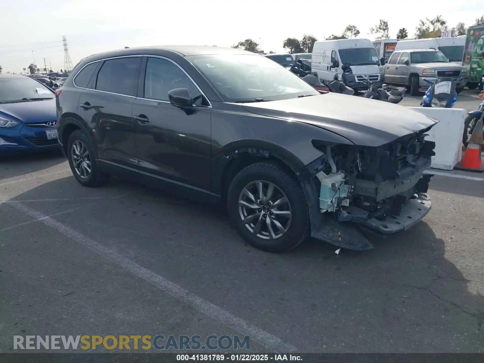 1 fotografías del automóvil dañado JM3TCBCY8K0307511 MAZDA CX-9 2019