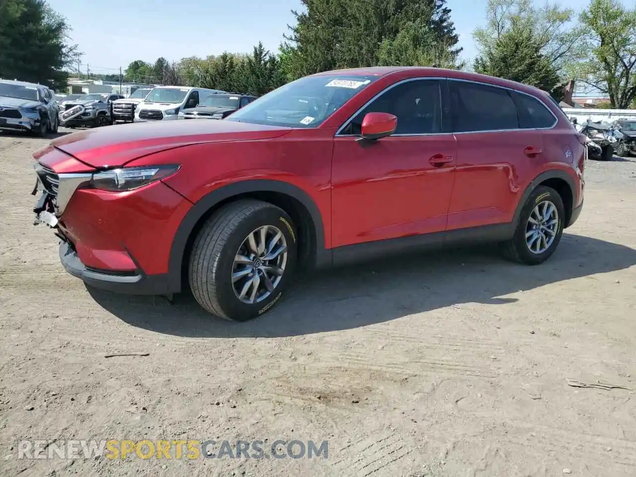 1 Photograph of a damaged car JM3TCBCY8K0326396 MAZDA CX-9 2019
