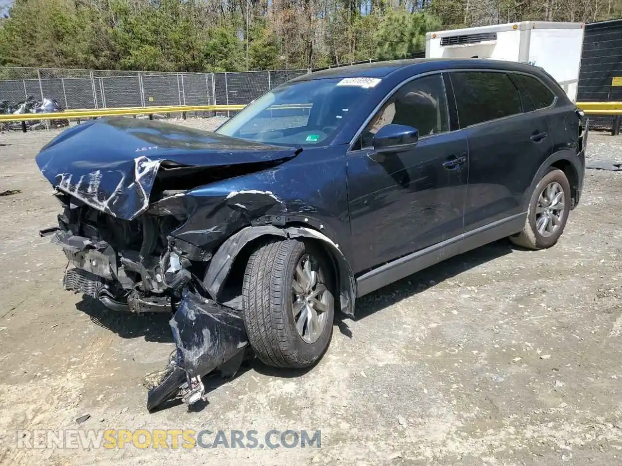 1 Photograph of a damaged car JM3TCBCYXK0326657 MAZDA CX-9 2019