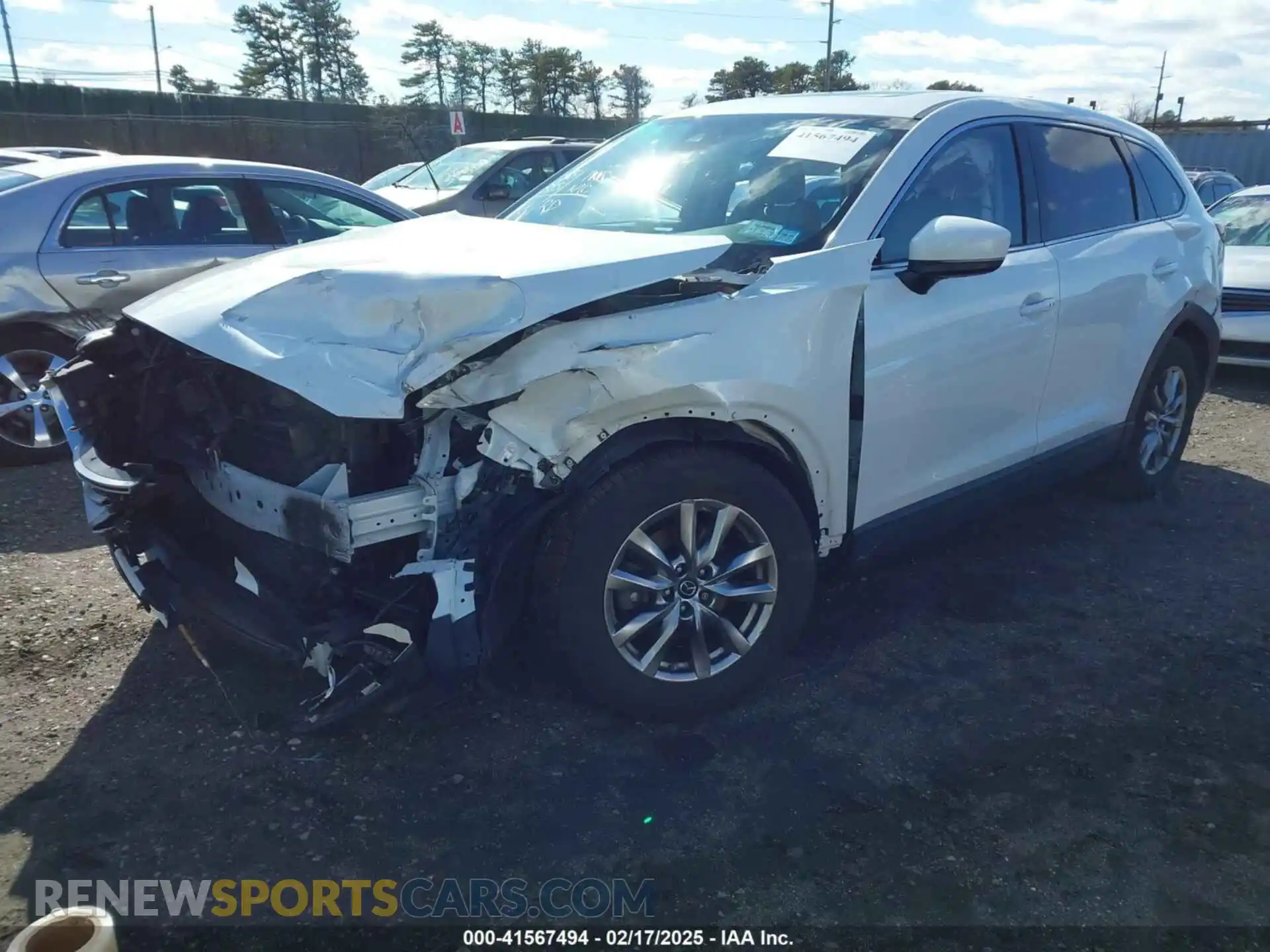 2 Photograph of a damaged car JM3TCBCYXK0332409 MAZDA CX-9 2019