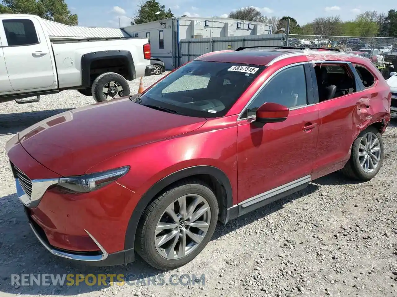 1 Photograph of a damaged car JM3TCBDY6K0326394 MAZDA CX-9 2019