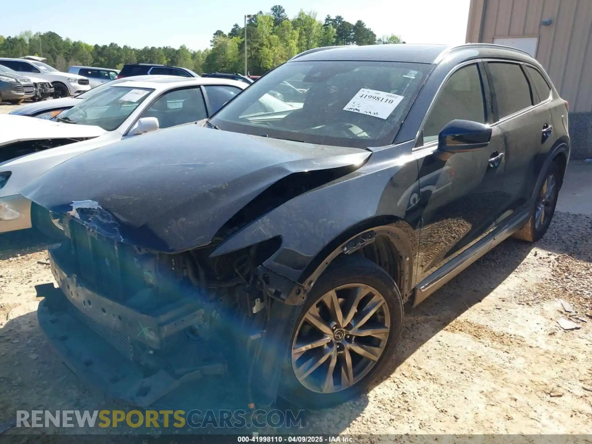 2 Photograph of a damaged car JM3TCBDY7K0302444 MAZDA CX-9 2019