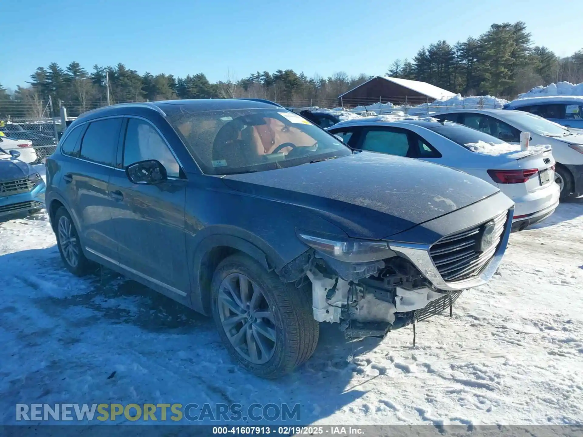 1 Photograph of a damaged car JM3TCBEY1K0323238 MAZDA CX-9 2019