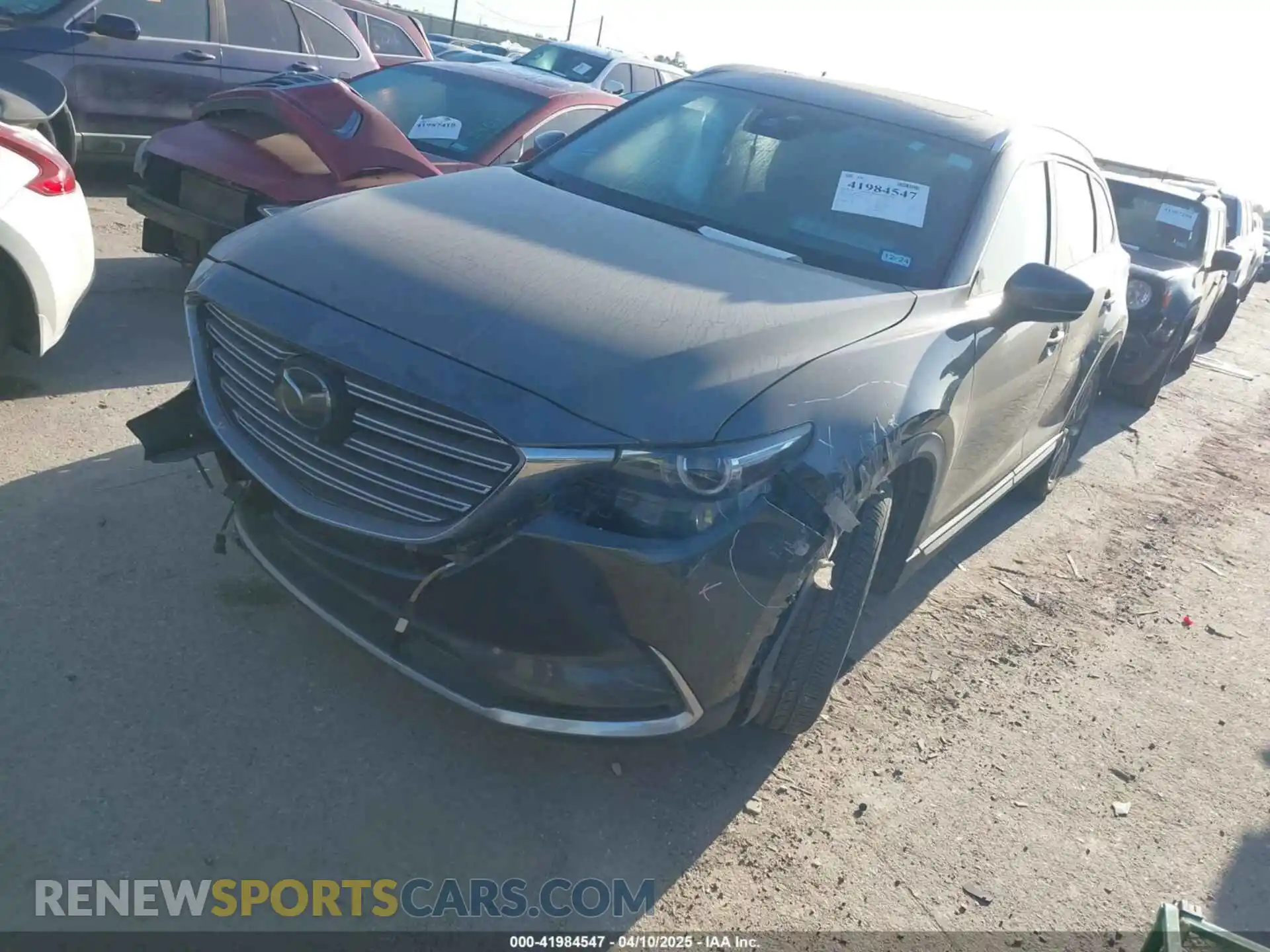 2 Photograph of a damaged car JM3TCBEY3K0301306 MAZDA CX-9 2019