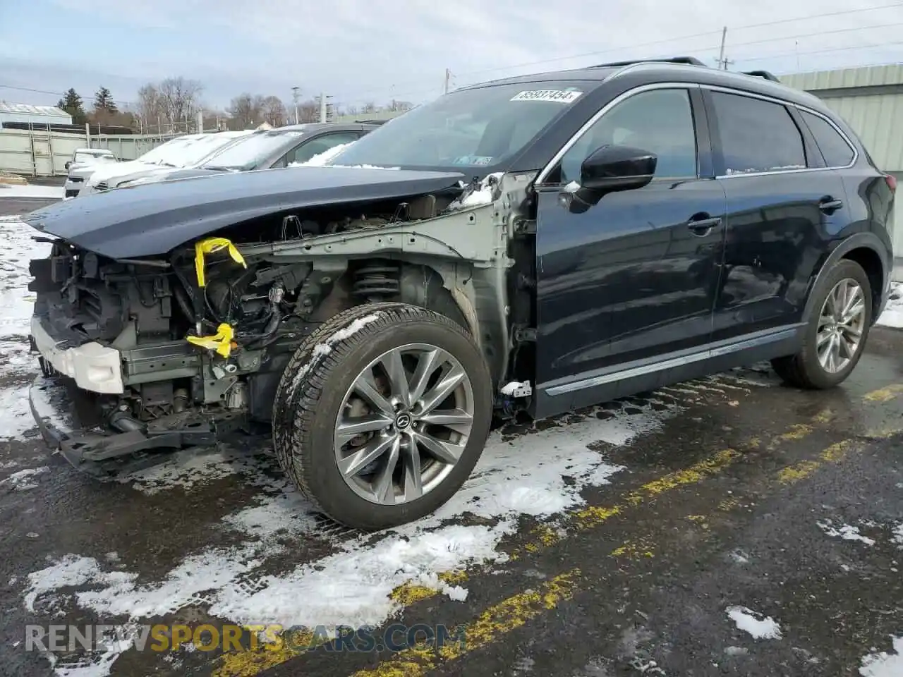 1 Photograph of a damaged car JM3TCBEYXK0333119 MAZDA CX-9 2019