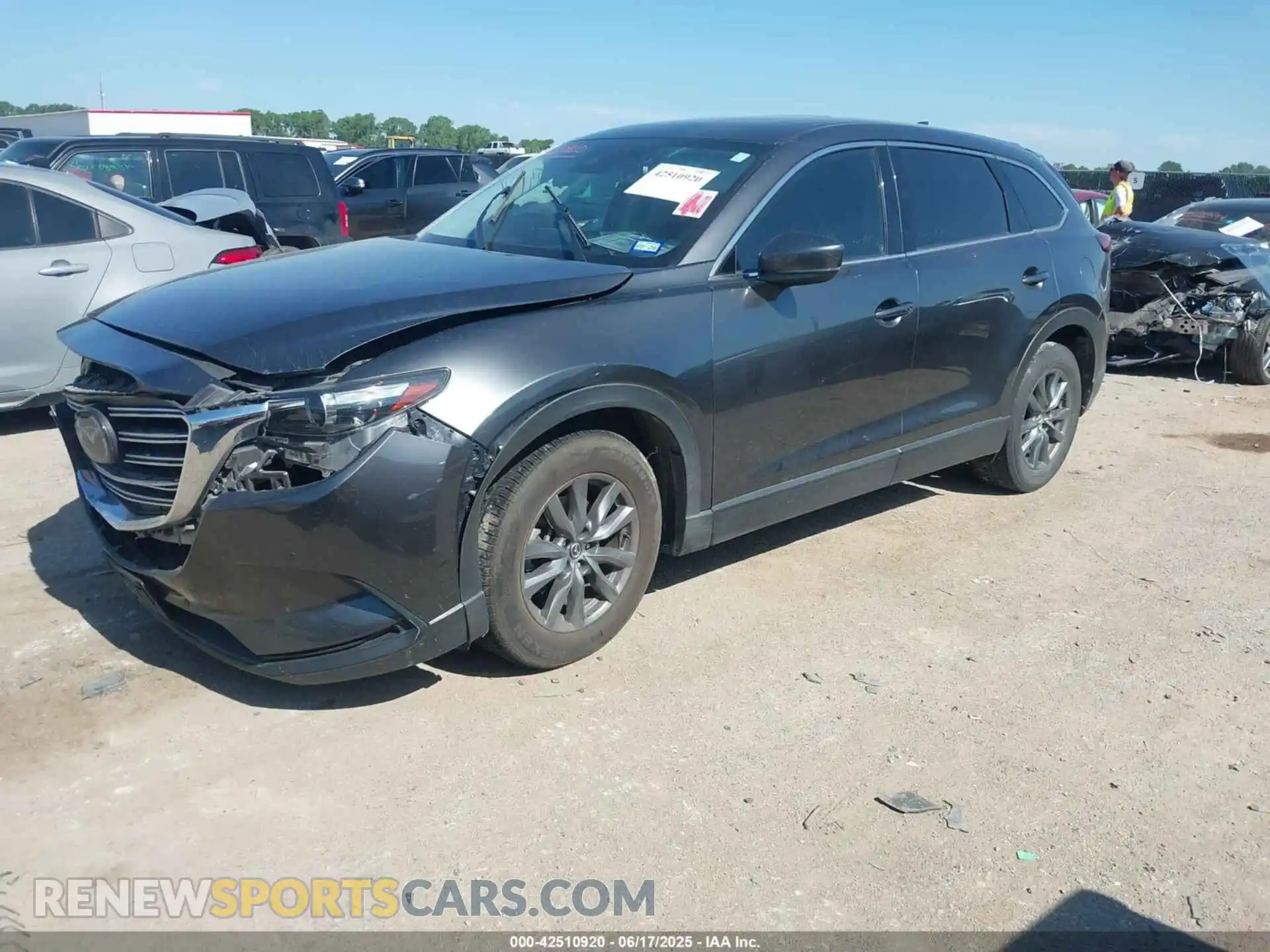 2 Photograph of a damaged car JM3TCACY8L0421830 MAZDA CX-9 2020