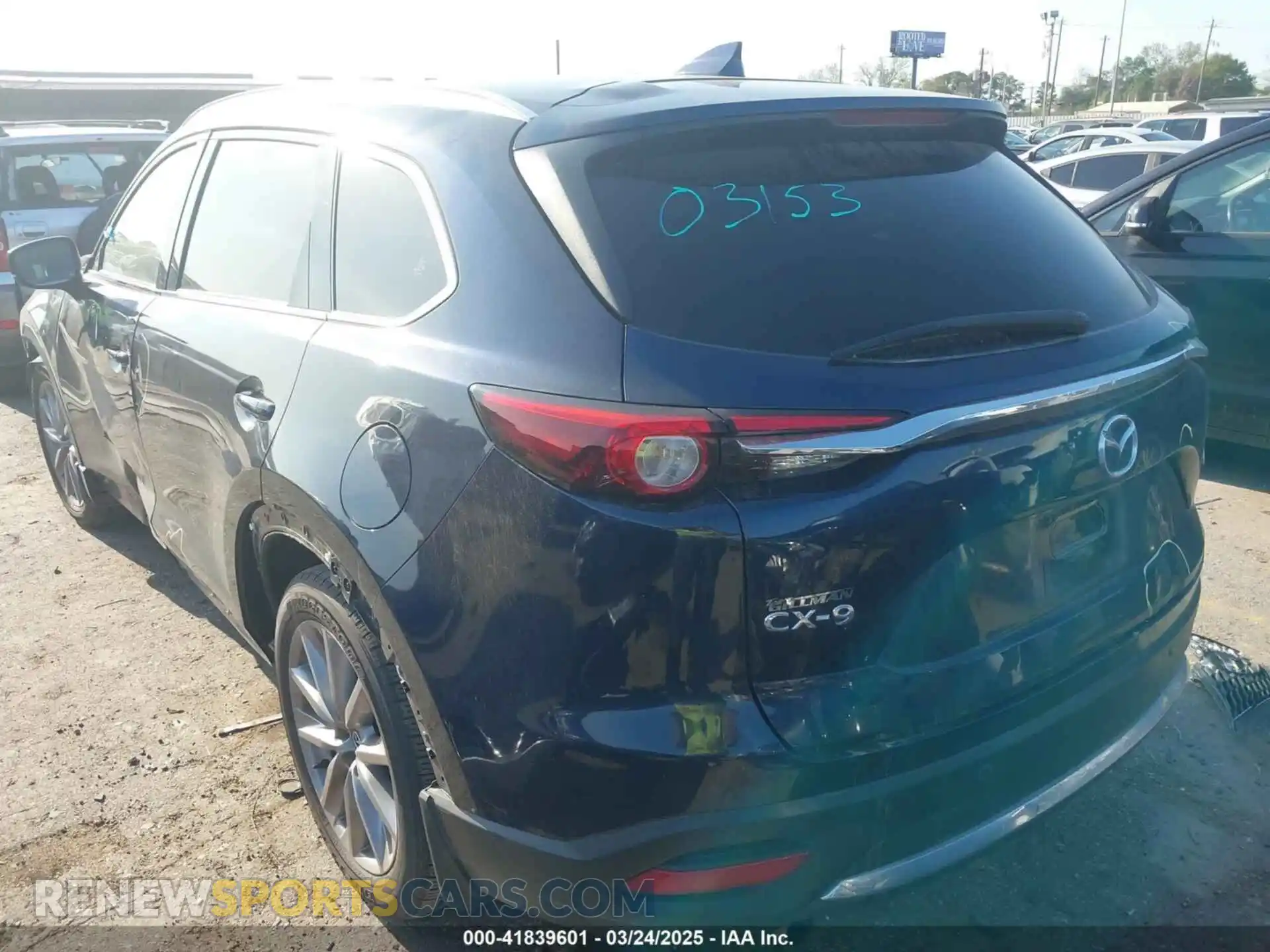 3 Photograph of a damaged car JM3TCADY0L0422548 MAZDA CX-9 2020
