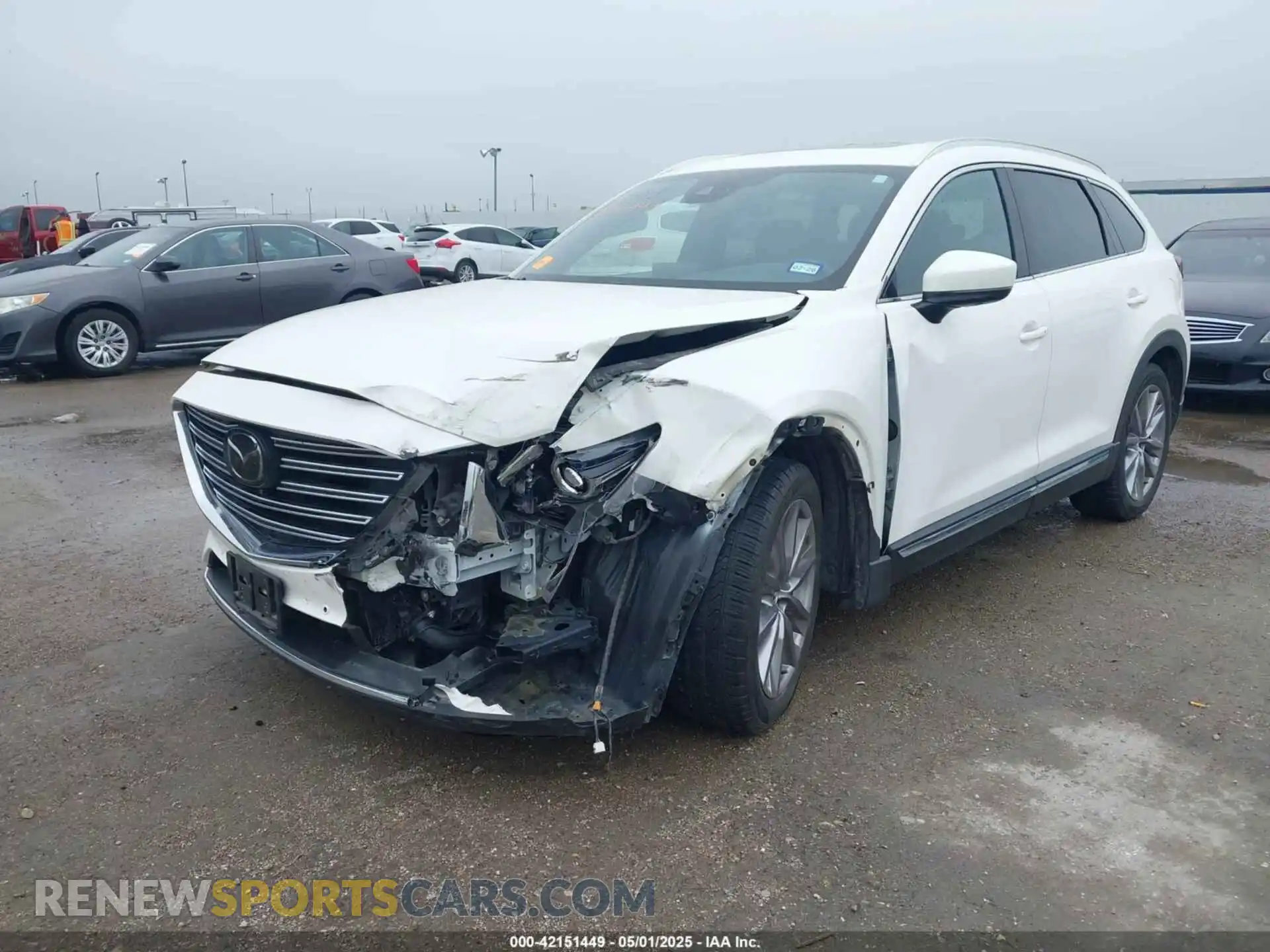 2 Photograph of a damaged car JM3TCADY8L0415797 MAZDA CX-9 2020