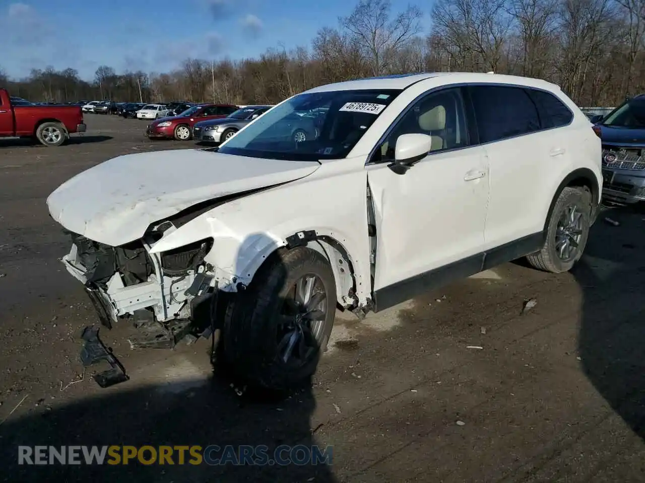 1 Photograph of a damaged car JM3TCBCY0L0406437 MAZDA CX-9 2020
