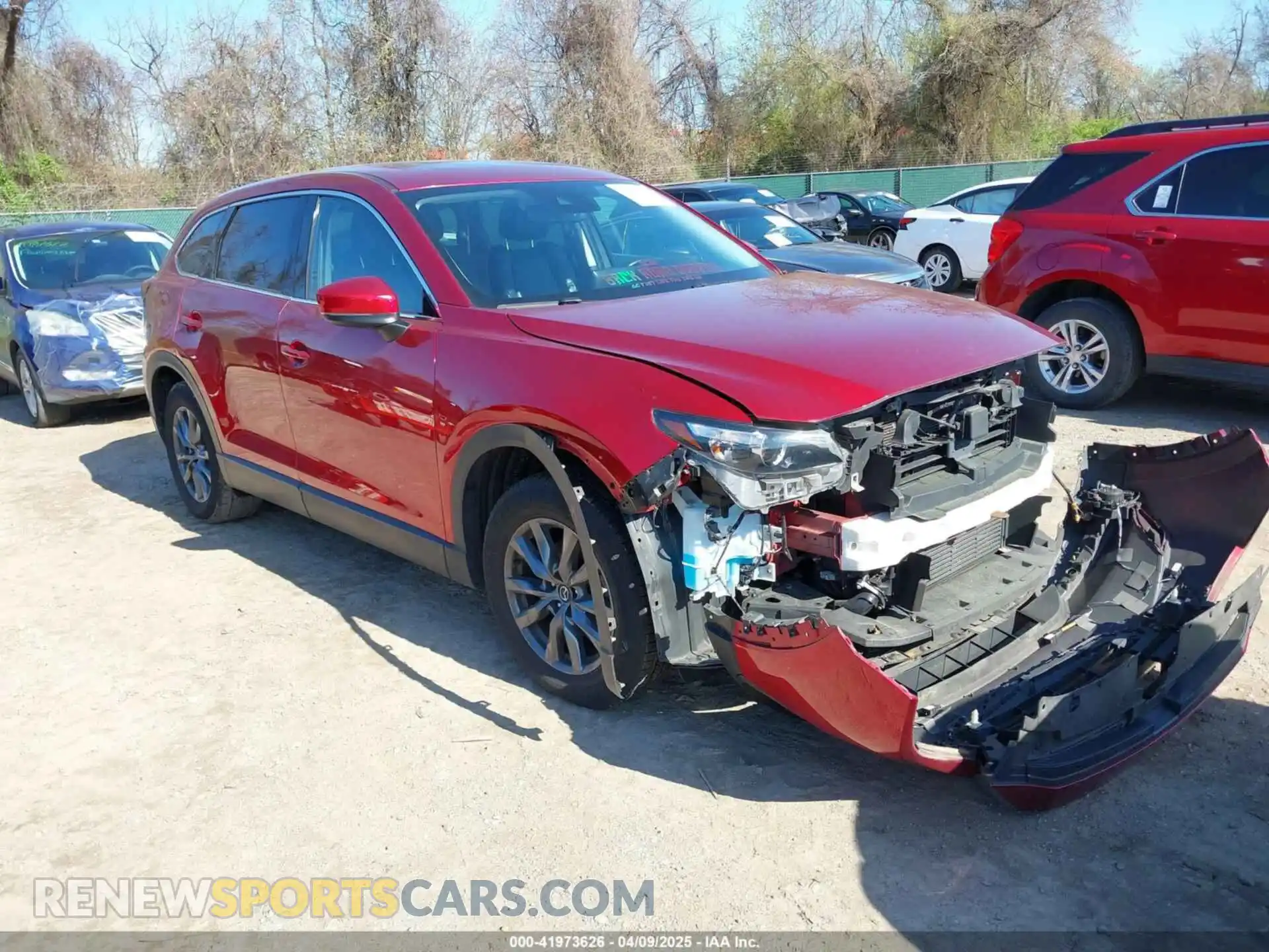 1 Photograph of a damaged car JM3TCBCY6L0401324 MAZDA CX-9 2020