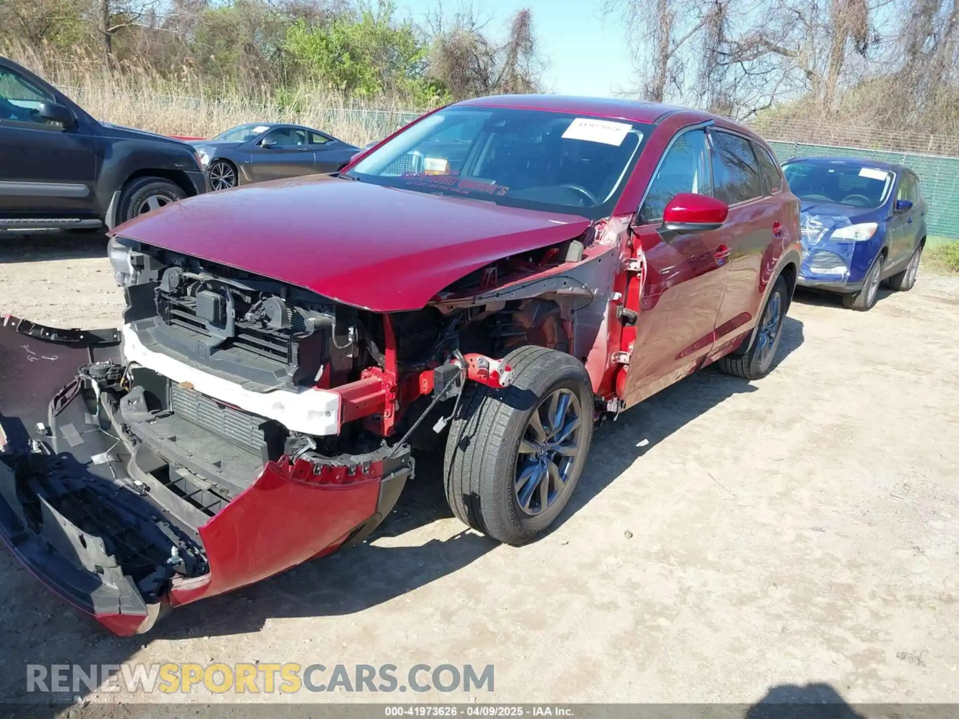 2 Photograph of a damaged car JM3TCBCY6L0401324 MAZDA CX-9 2020