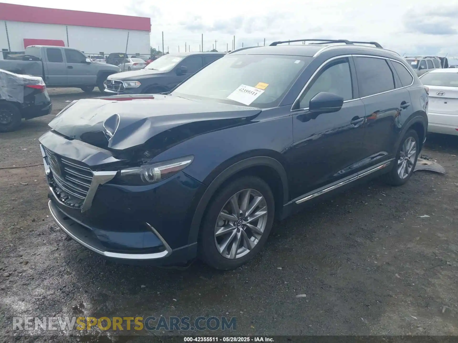 2 Photograph of a damaged car JM3TCBDY1L0402718 MAZDA CX-9 2020