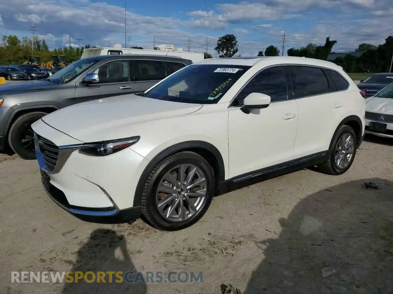 1 Photograph of a damaged car JM3TCBDY1L0405697 MAZDA CX-9 2020