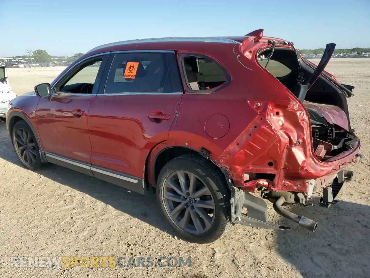 2 Photograph of a damaged car JM3TCBDY1L0414612 MAZDA CX-9 2020