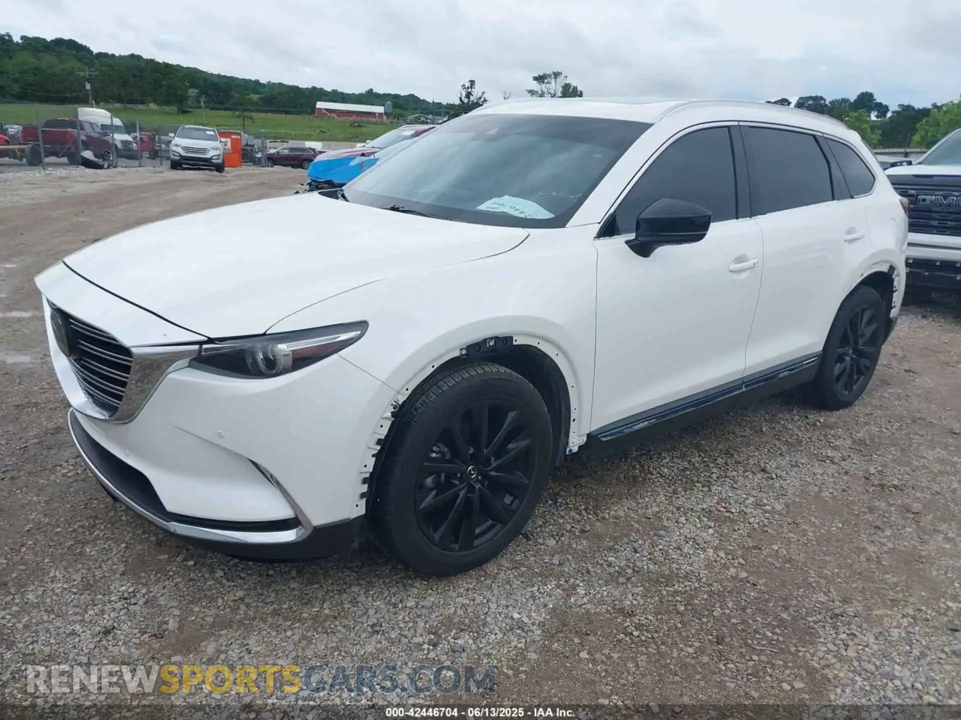 2 Photograph of a damaged car JM3TCBDY3L0404227 MAZDA CX-9 2020