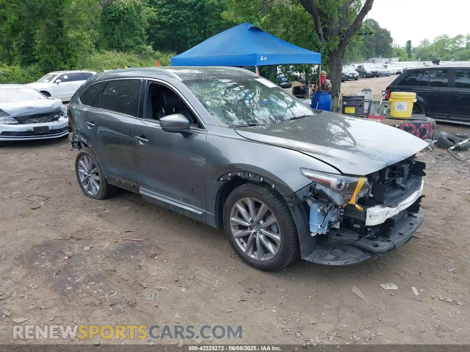 1 Photograph of a damaged car JM3TCBDY4L0408920 MAZDA CX-9 2020